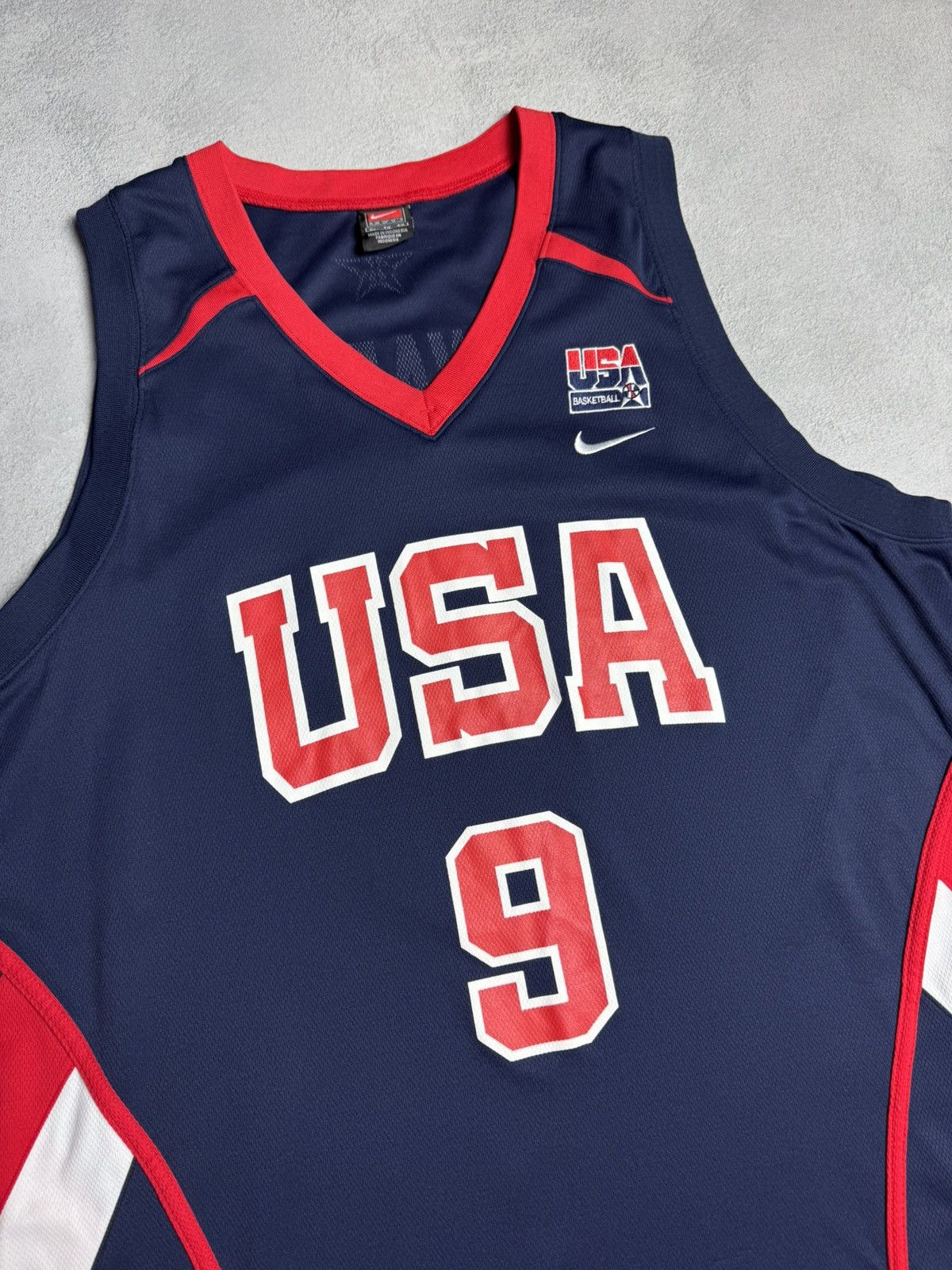 Nike Team USA Olympics Basketball Jersey Nike #9 Dwyane Wade Size US XL / EU 56 / 4 - 3 Thumbnail