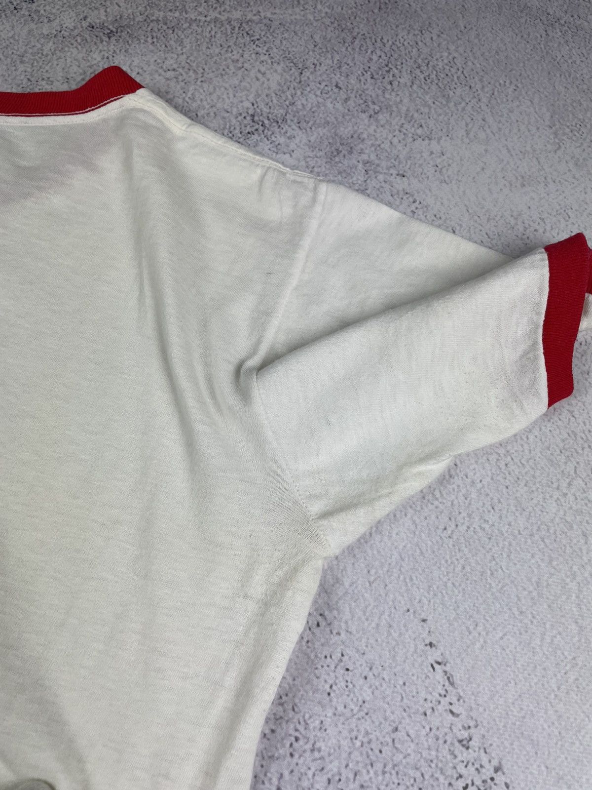 Vintage Vintage 60s U.S. Army Fort Sill Ringer T-Shirt Collegiate M Size US M / EU 48-50 / 2 - 13 Thumbnail