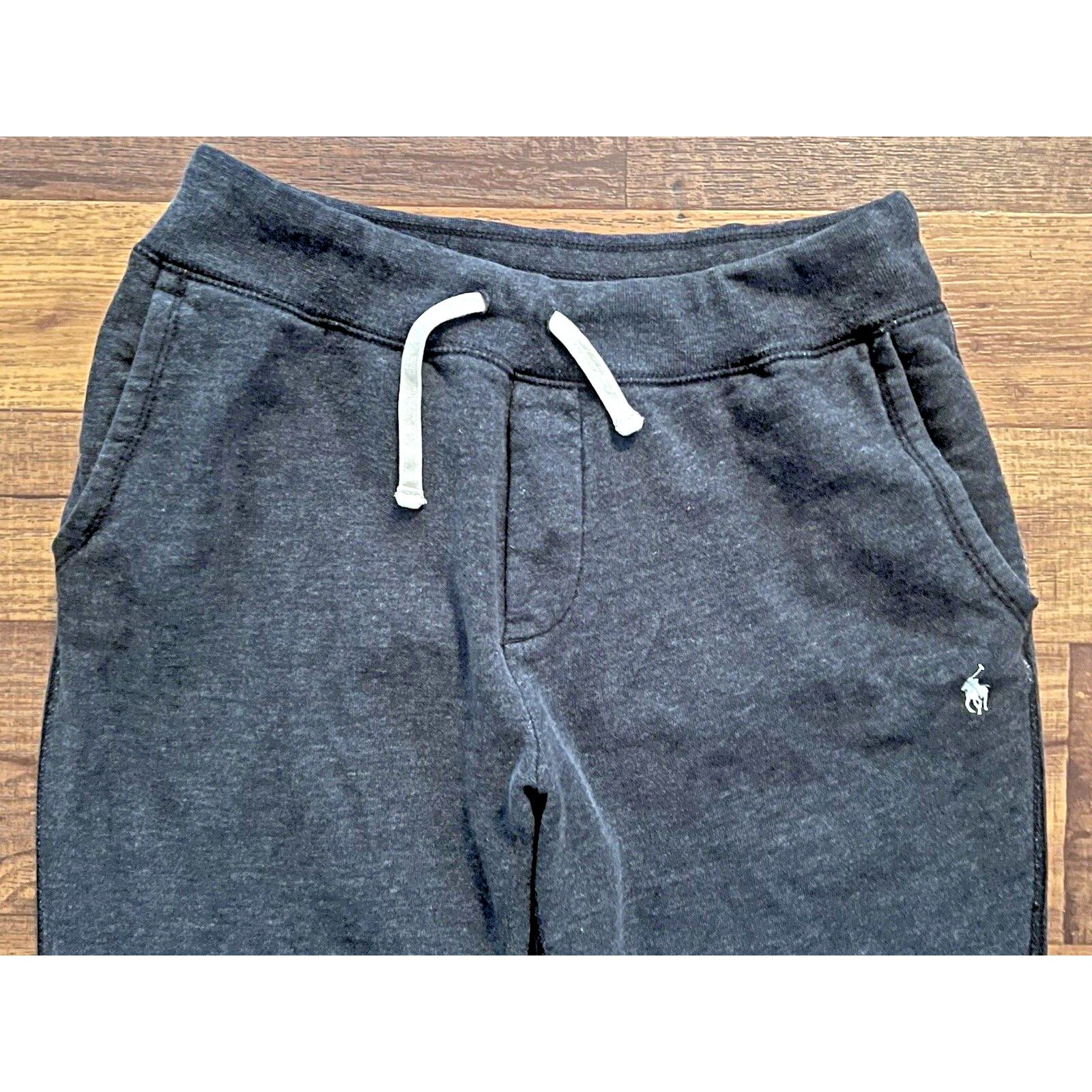 Polo Ralph Lauren RALPH LAUREN Men Dark Grey Heather S Fleece Sweatpants $110 Size US 32 / EU 48 - 3 Thumbnail