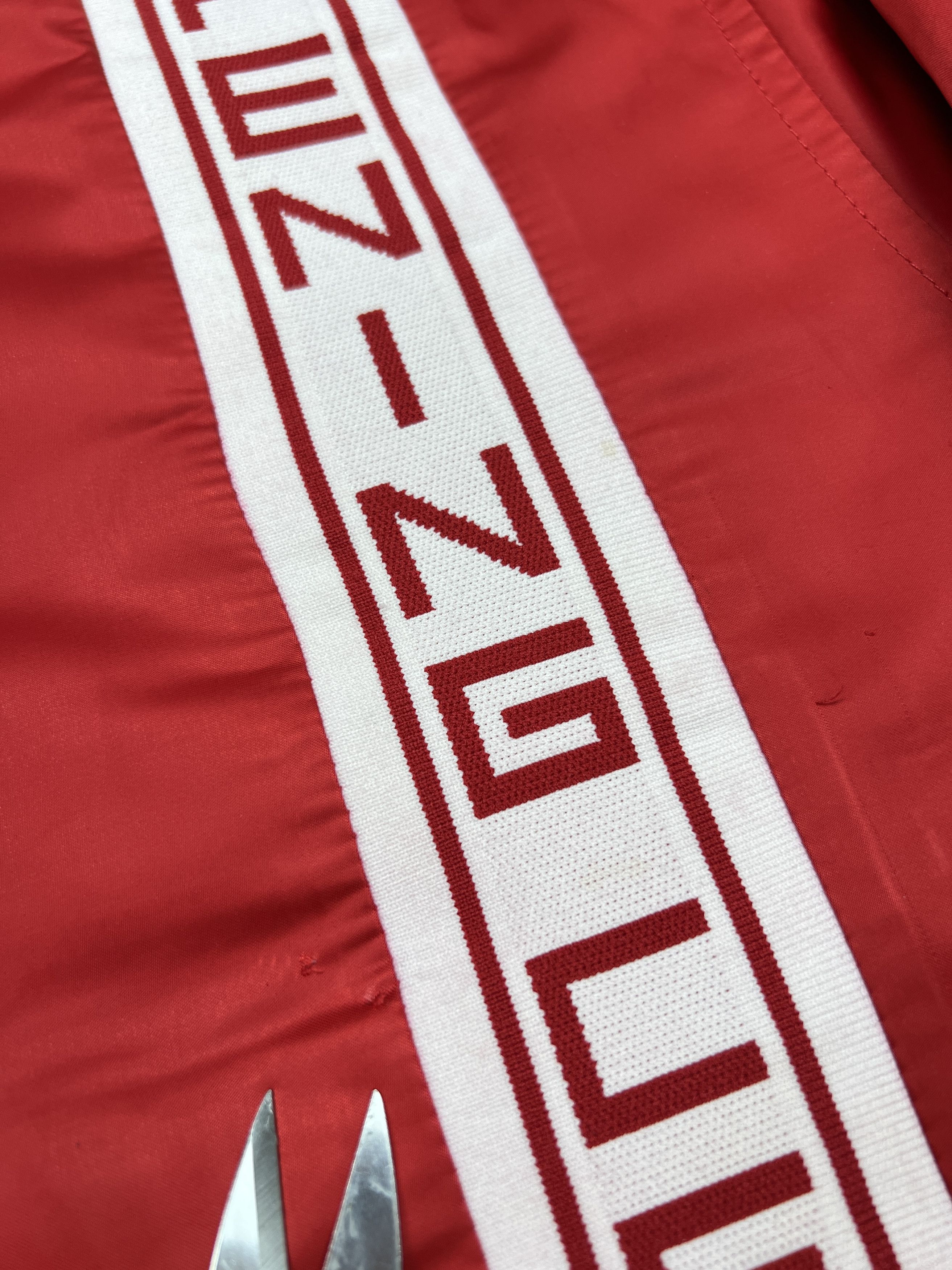 Opening Ceremony Opening Ceremony Red Nylon Bomber Jacket Spell Logo Size US M / EU 48-50 / 2 - 12 Thumbnail