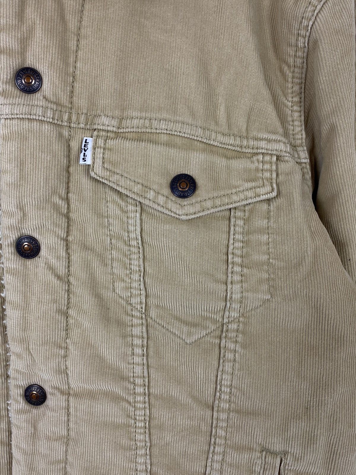 Levi's Faded Levi’s Premium Velvet Sherpa Jacket Size US M / EU 48-50 / 2 - 5 Thumbnail