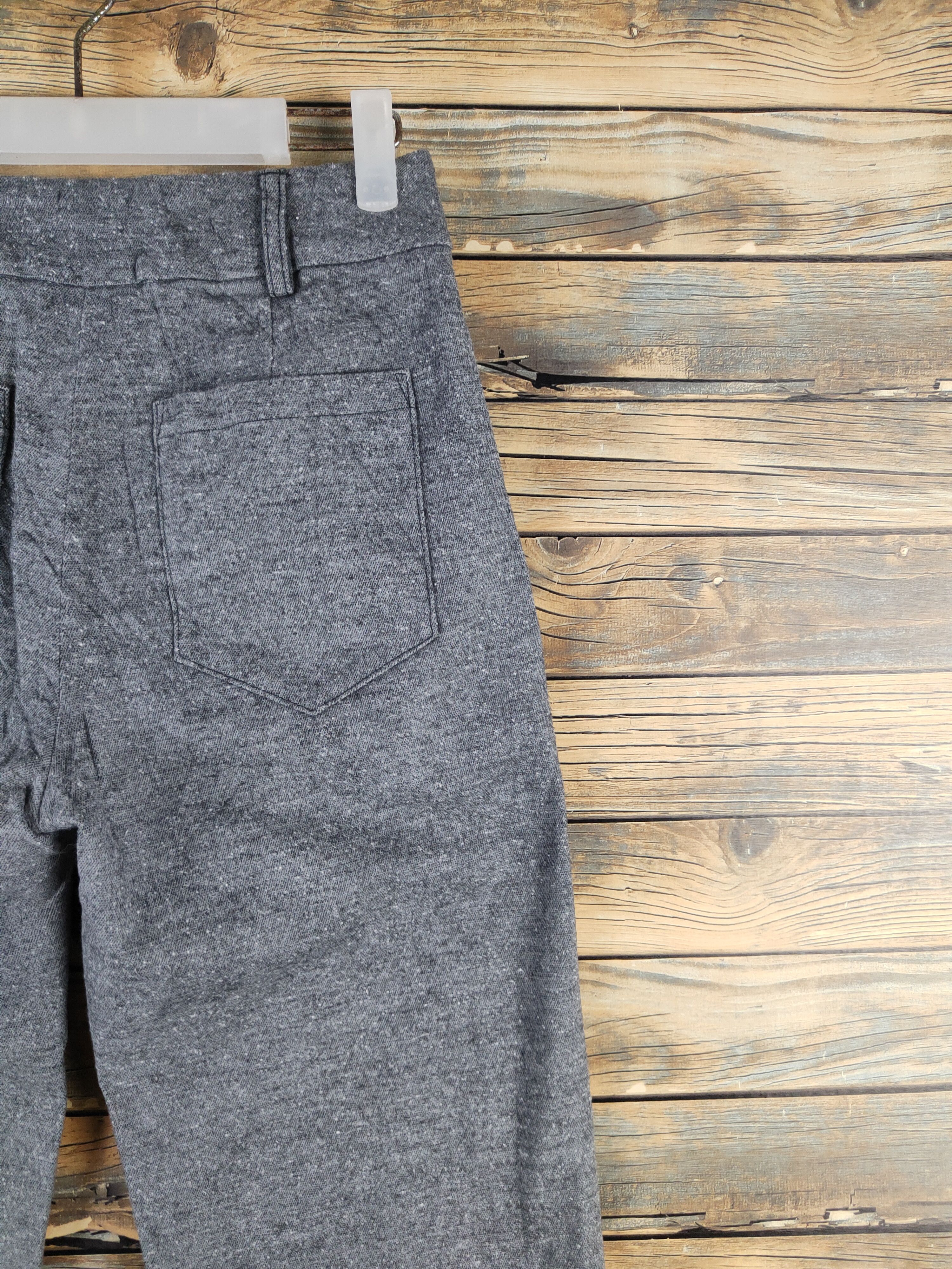 Japanese Brand Mjuka Gray Multipocket Casual Pants #W2200 Size 27" / US 4 / IT 40 - 10 Thumbnail