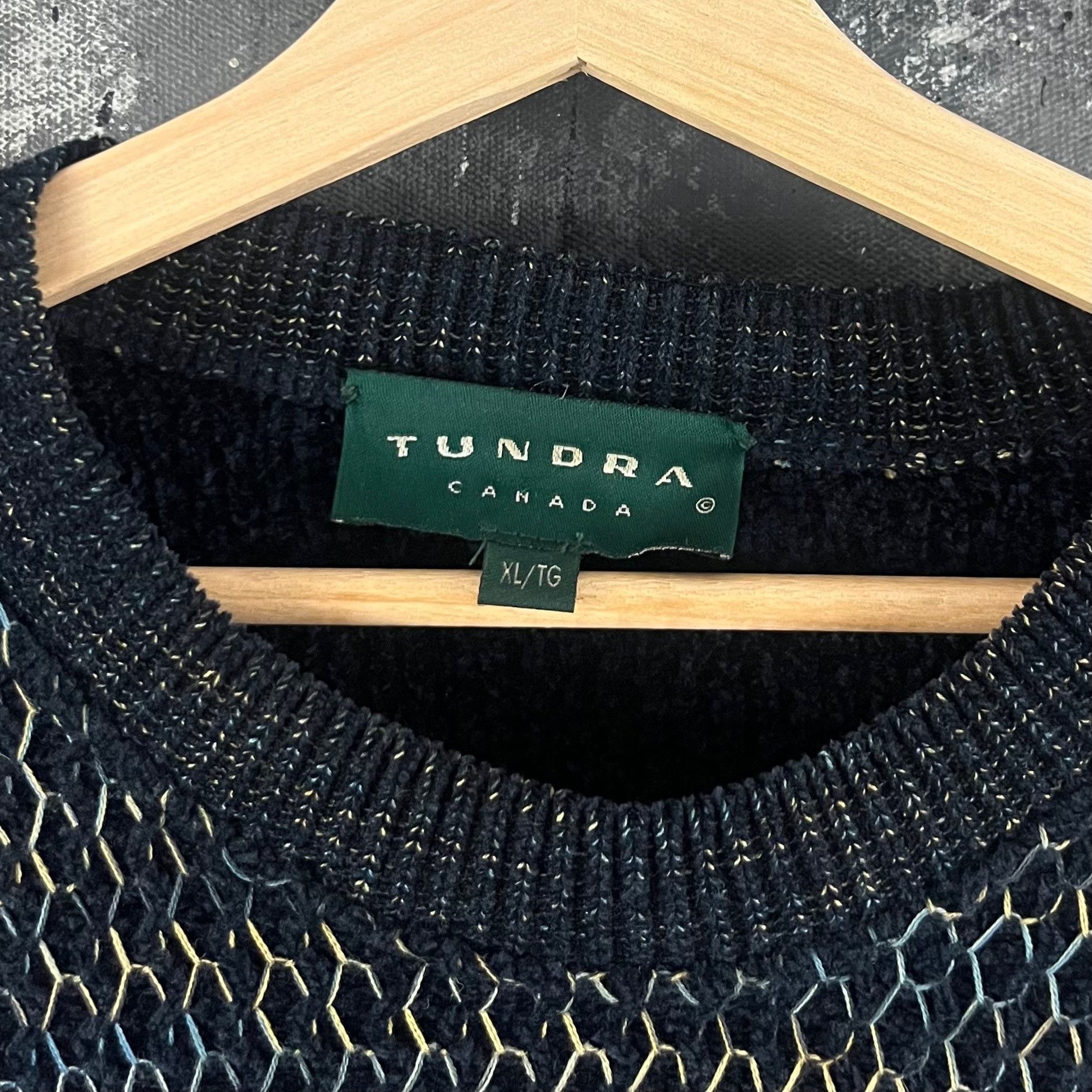 Tundra × Vintage Vintage 90’s Tundra knit sweater Size US XL / EU 56 / 4 - 3 Thumbnail