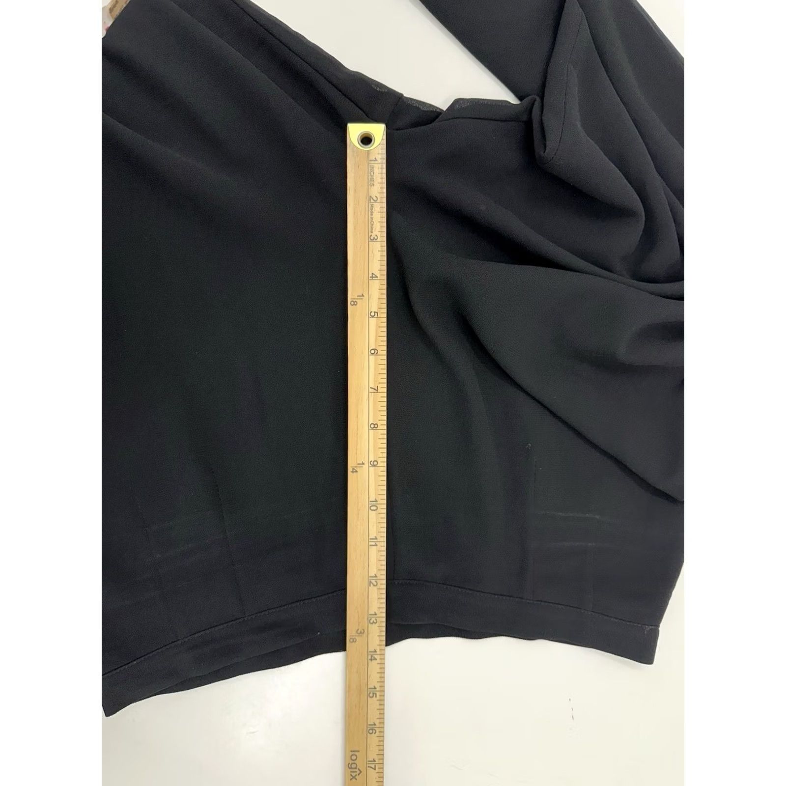 Vintage VINTAGE JS Collections Womens Dress Pants Size 16 Black Lined Pants Dress Pants Womens 16 Black Fall Spring Summer Winter Navy? Size 38" / US 16 / IT 52 - 6 Thumbnail