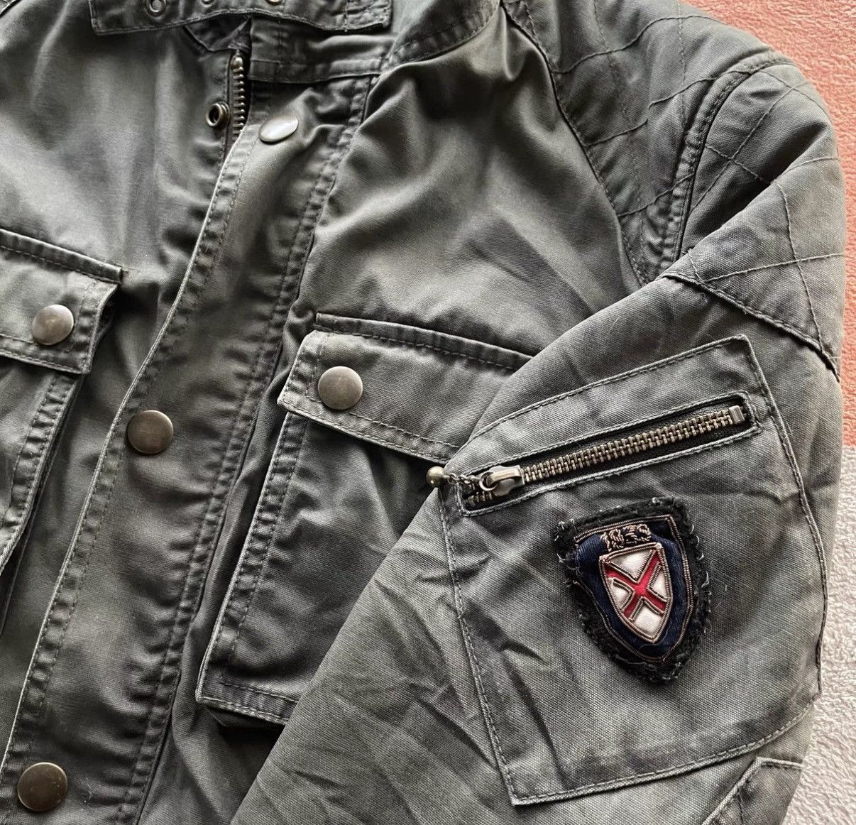 Polo Ralph Lauren RL Rugby Moto Jacket Ralph Lauren Polo K22 Size US S / EU 44-46 / 1 - 5 Thumbnail