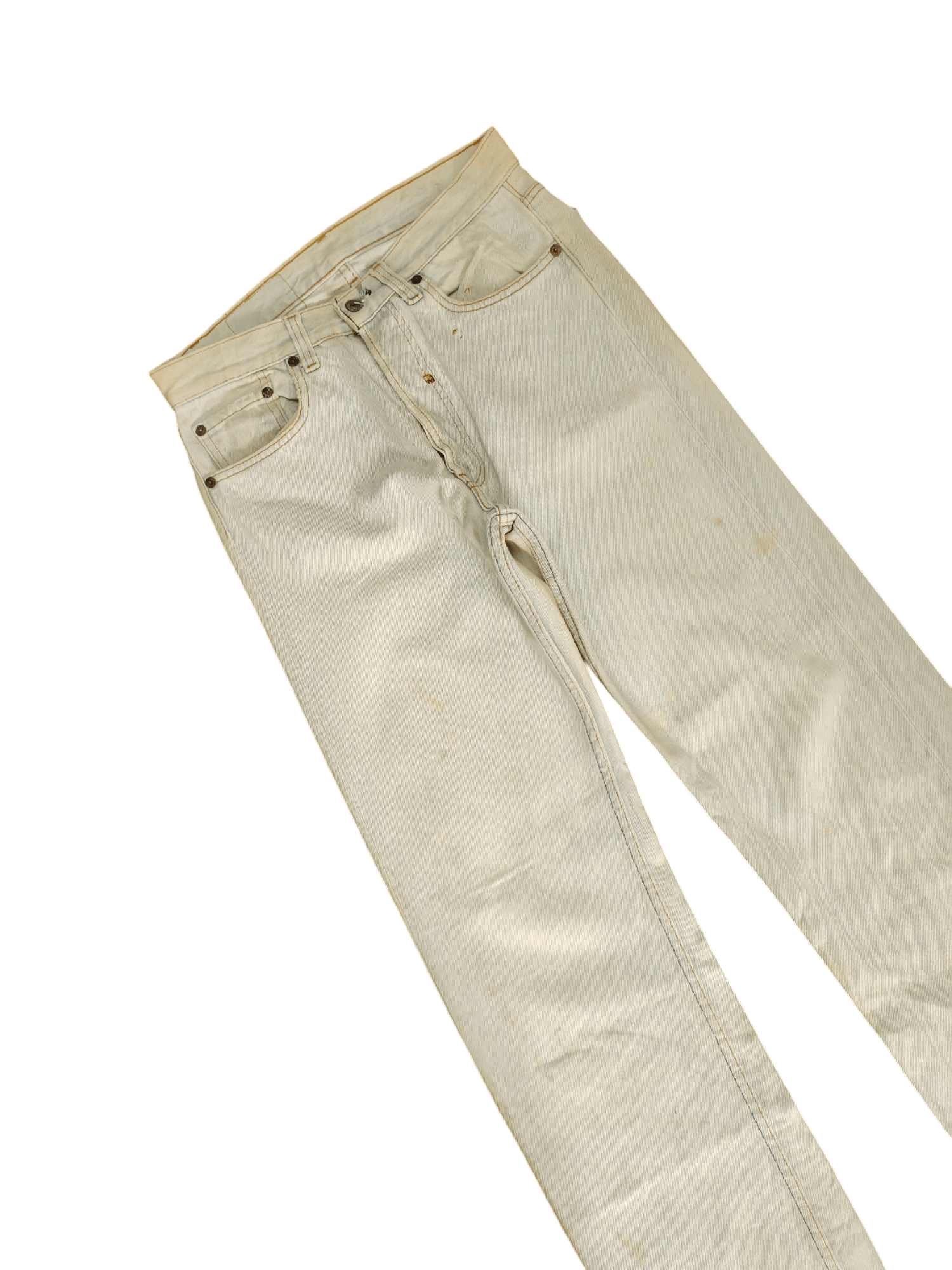 Levi's Vintage 80s Levis 501 Light Dirty Wash Denim Jeans Size US 29 - 6 Thumbnail