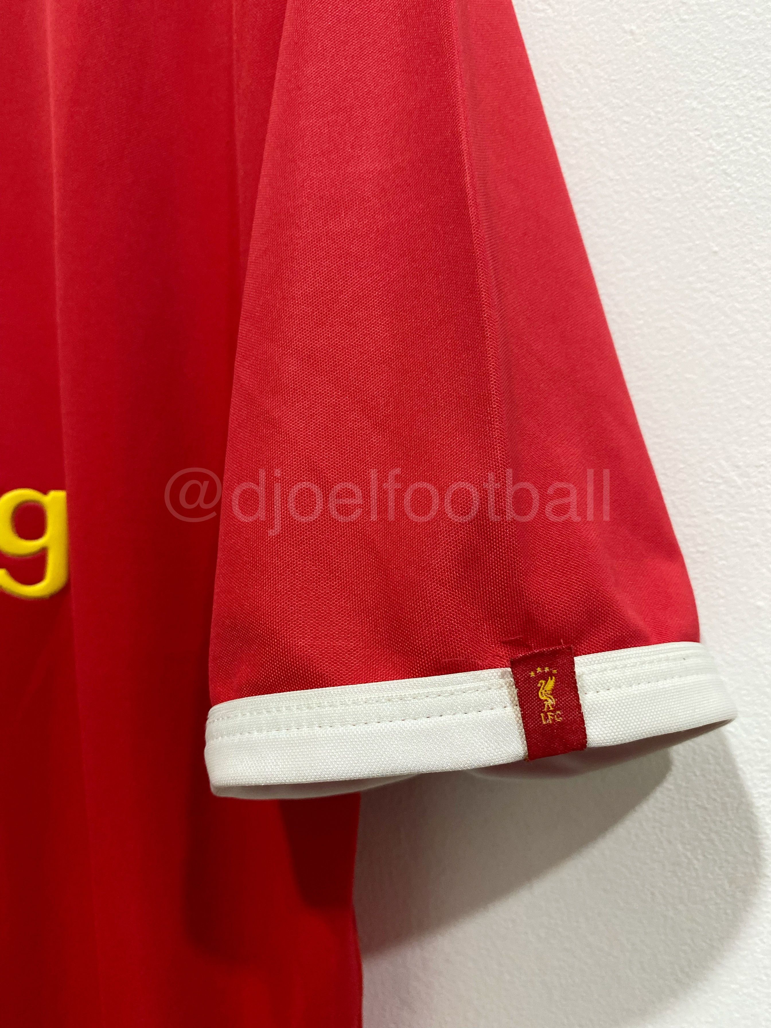 Reebok Liverpool FC 2001 Home UCL Michael OWEN #10 Ballon d'Or Size US XL / EU 56 / 4 - 5 Thumbnail