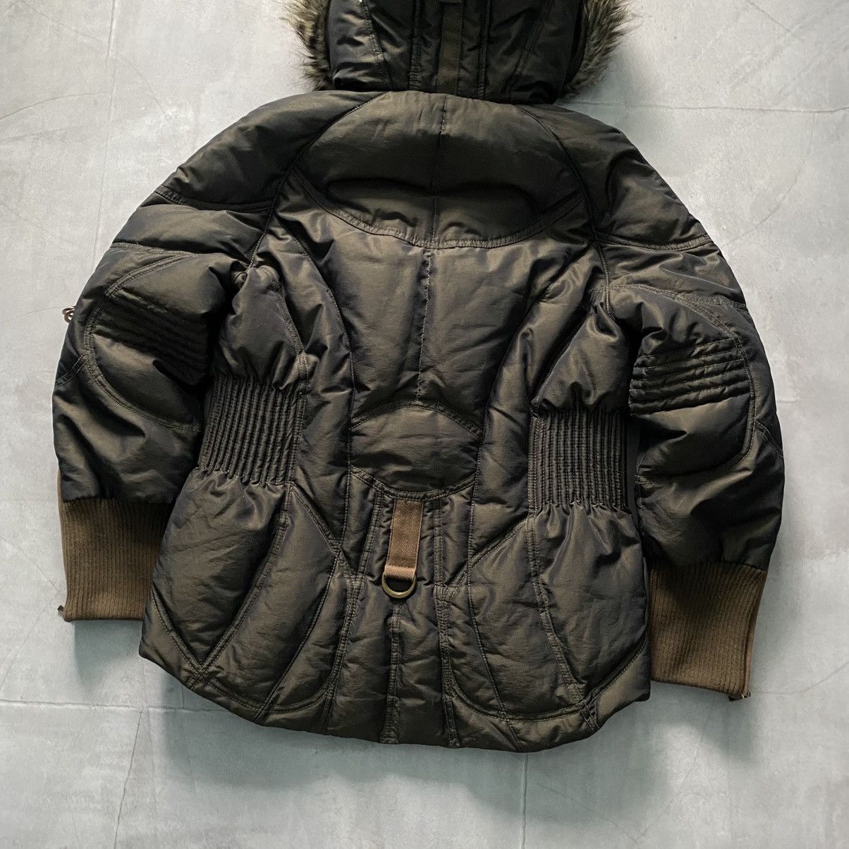 If Six Was Nine × Le Grande Bleu (L.G.B.) Jacket LGB If Six Was Nine Style Faux Fur Bomber Y2K Size M / US 6-8 / IT 42-44 - 9 Thumbnail
