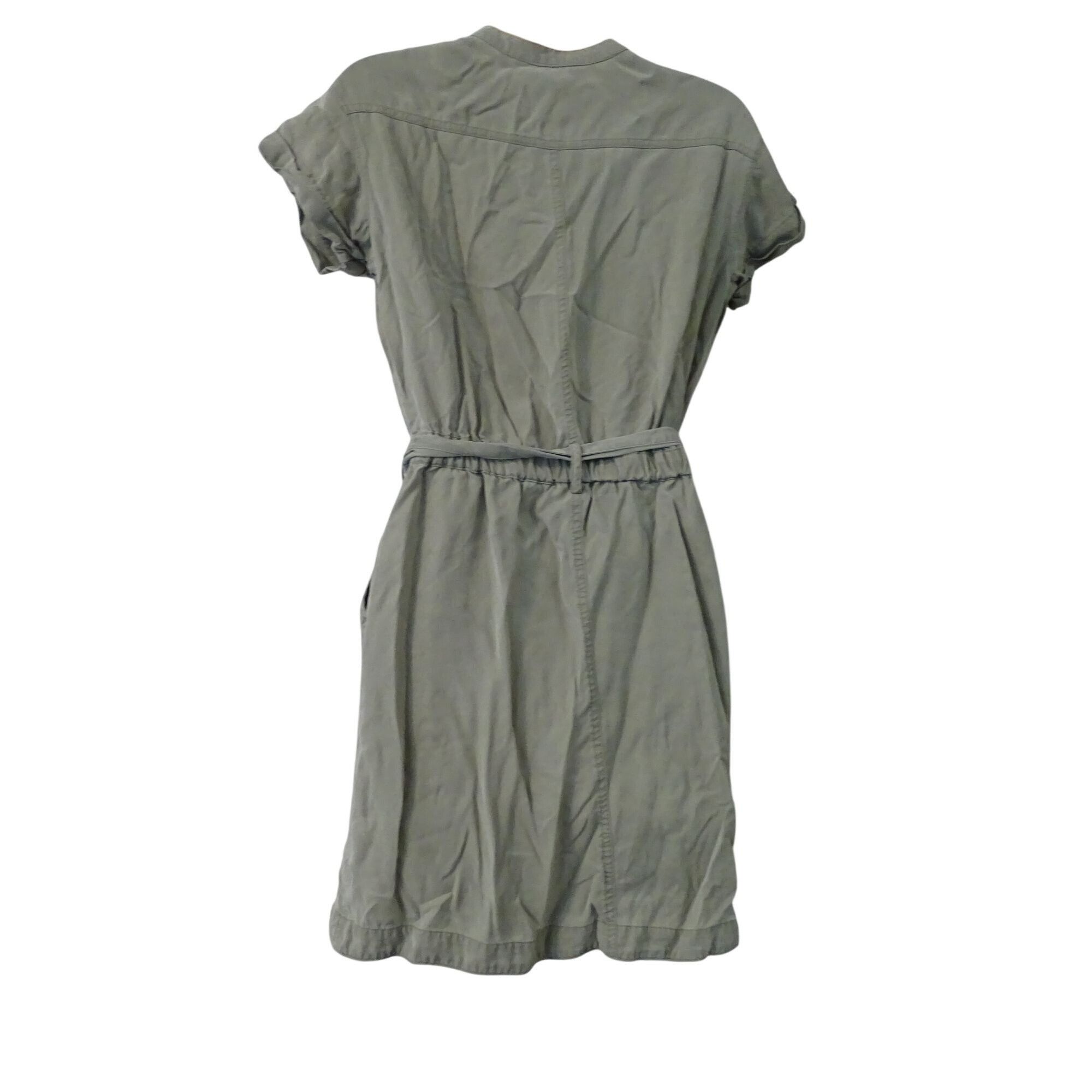 Banana Republic Banana Republic Khaki Green Utility Shirtdress Dress Size XS Size XS / US 0-2 / IT 36-38 - 5 Thumbnail
