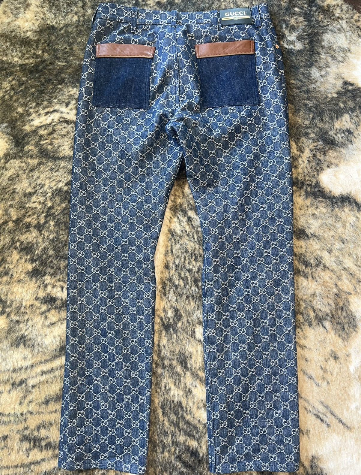 image of Gucci Mens Jeans 34 in Blue