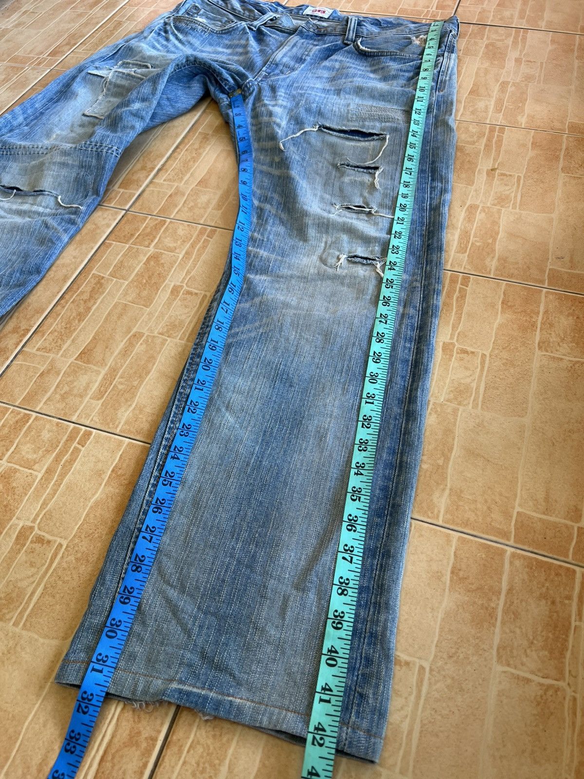 Edwin Vintage Edwin Distress Mud Wash Jean Size US 38 / EU 54 - 5 Thumbnail