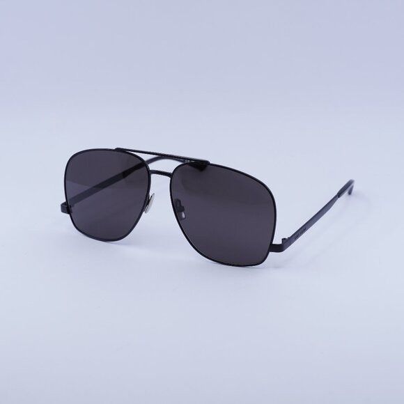 Saint Laurent Paris 🕶️ New Saint Laurent SL653 LEON 002 Sunglasses - Black Size ONE SIZE - 3 Thumbnail