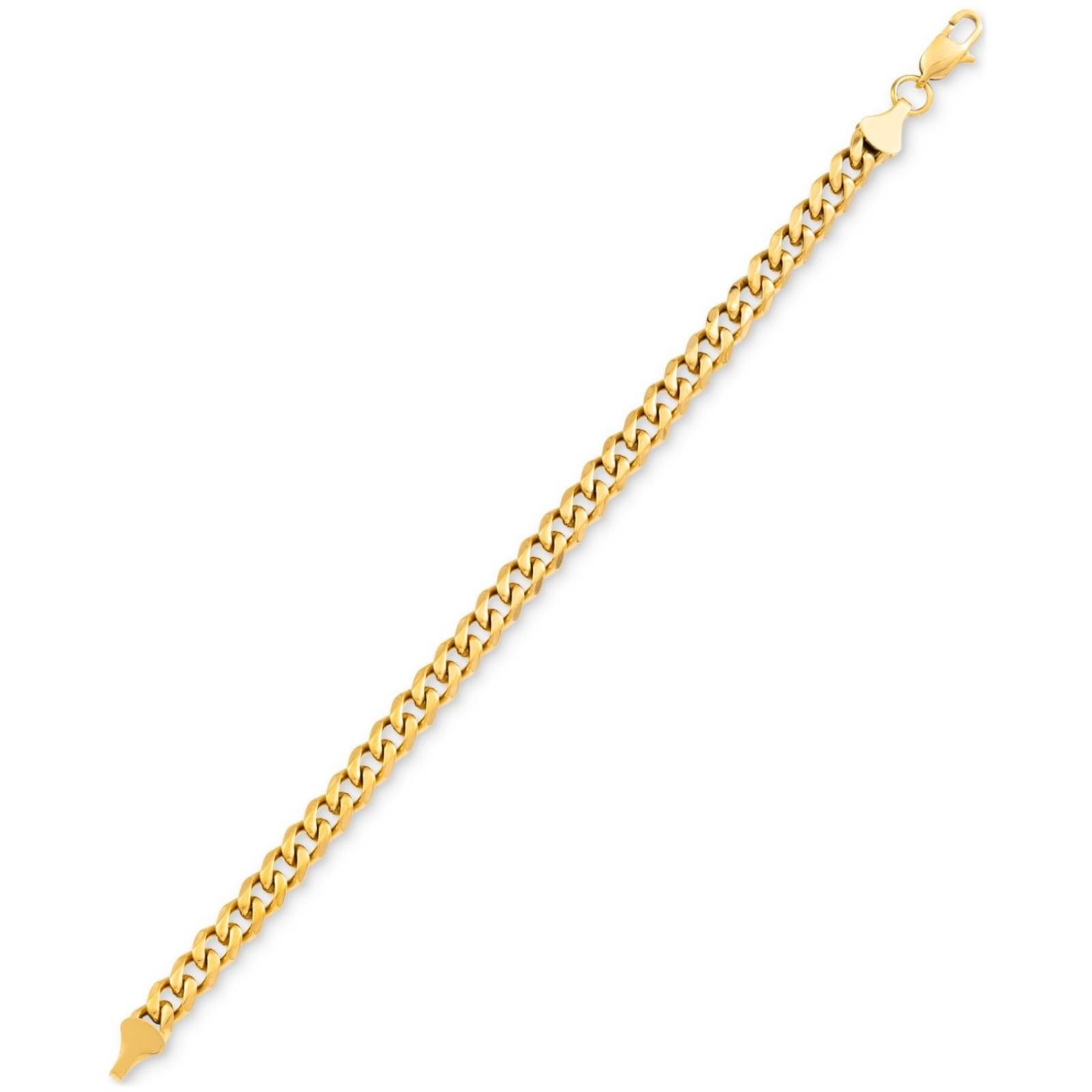 Other by Simone I. Smith Men’s Gold-Tone Curb Link Chain Bracelet Size ONE SIZE - 2 Thumbnail