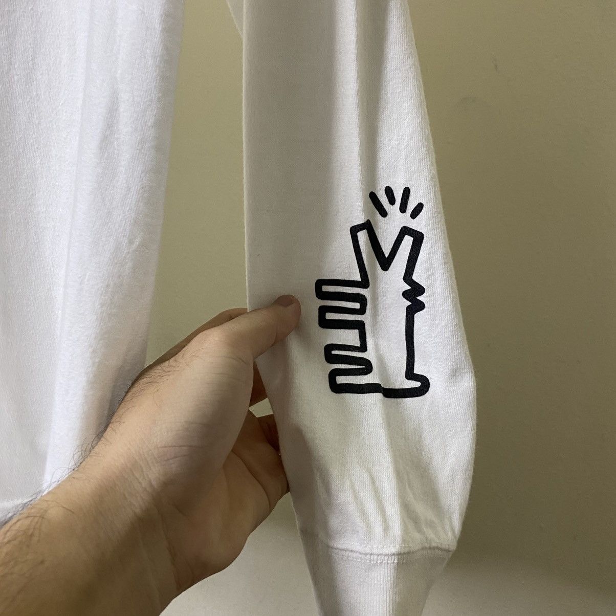 Beams Plus Beams Japan x Keith Haring Collaboration LS T Shirt Size US L / EU 52-54 / 3 - 3 Thumbnail