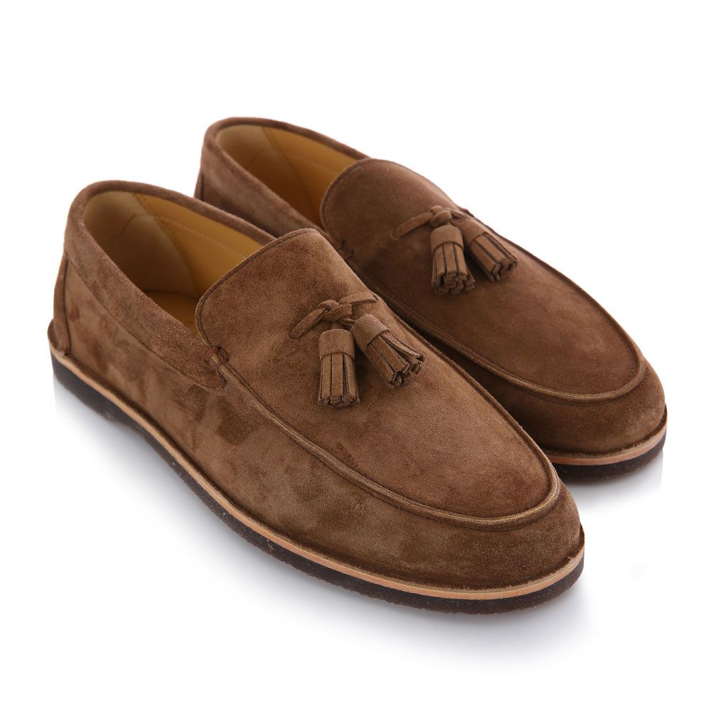 image of Brunello Cucinelli O1W1Db10524 Shoes In Brown, Men's (Size 11)