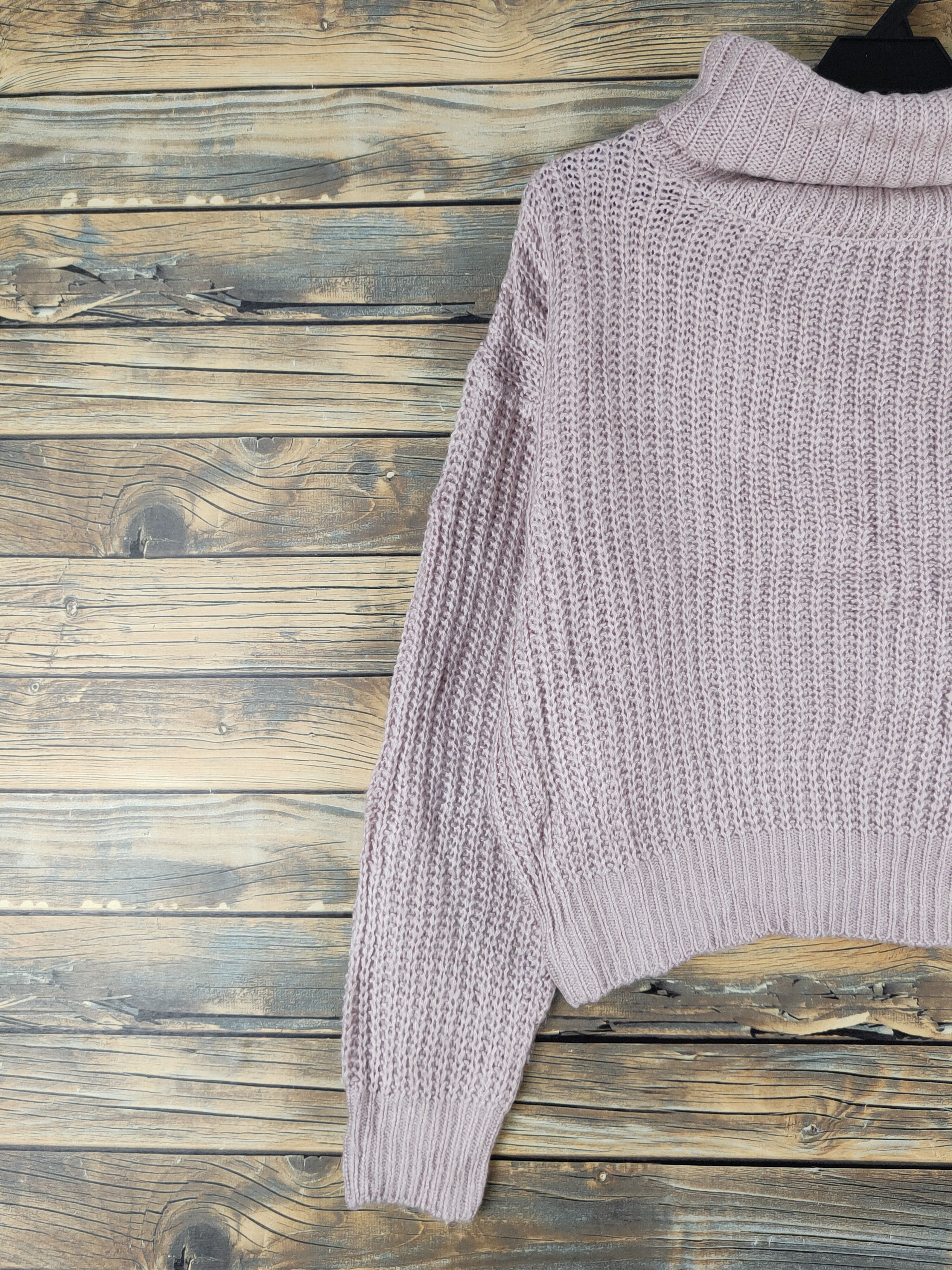 Japanese Brand Ems Excite Pink Knitwear Crop Tops #W1178 Size M / US 6-8 / IT 42-44 - 3 Thumbnail