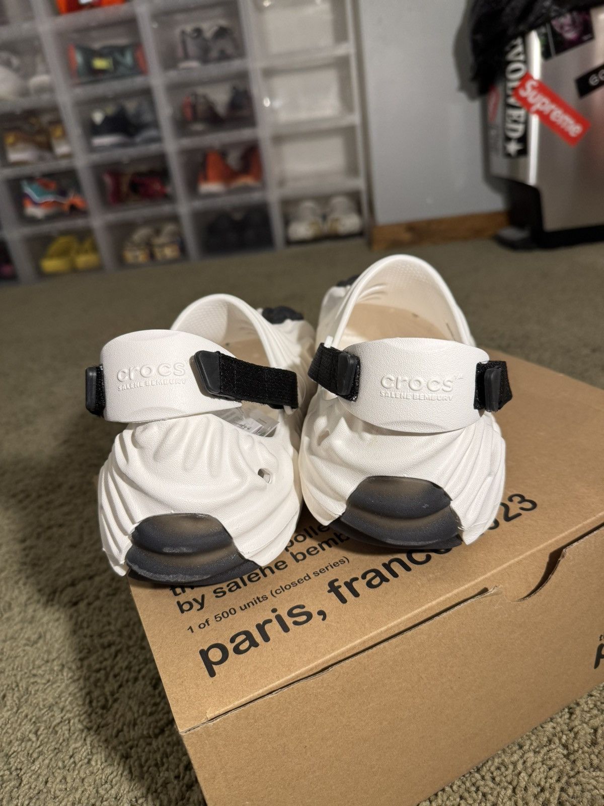 Crocs × Salehe Bembury Fashion Week Paris Exclusive Pollex Clog Wear Test Sample Size US 10 / EU 43 - 6 Thumbnail