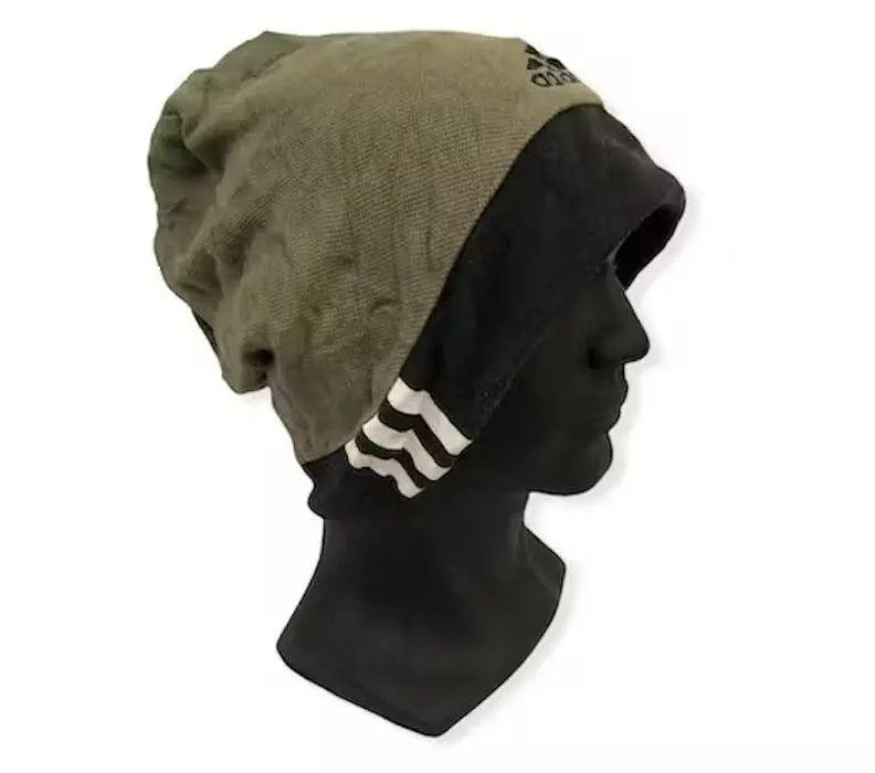 Adidas Vintage Adidas Trademark Logo Beanie Hat Size ONE SIZE - 3 Thumbnail