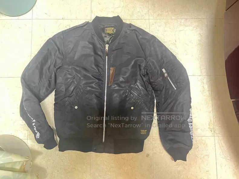 Neighborhood Neighborhood Flight Jacket Insulated Jacket, Black Size US XL / EU 56 / 4 - 5 Thumbnail