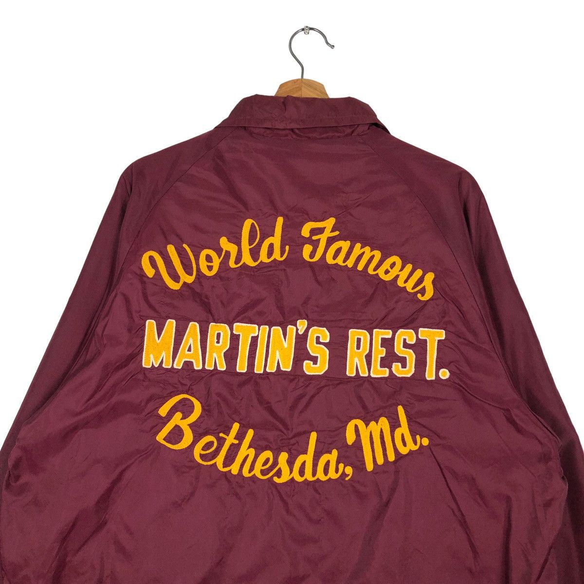 Toyo Enterprises 🔥Vintage 80’s Sportswear Button Jacket Martin’s Rest USA Size US M / EU 48-50 / 2 - 2 Thumbnail