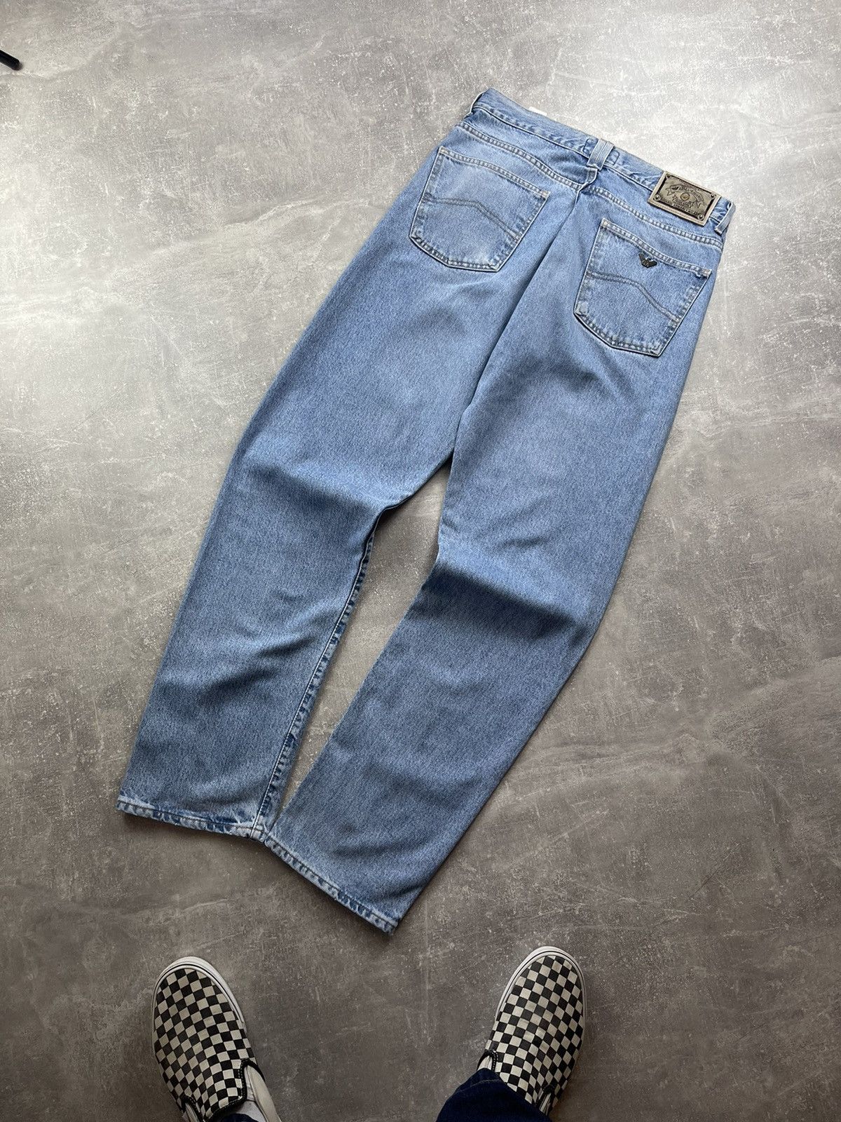 パンツ 90s ARMANI JEANS Tiger Print Denim Pants パンツ 90s ARMANI JEANS Tiger Print Denim Pants Armani 90's