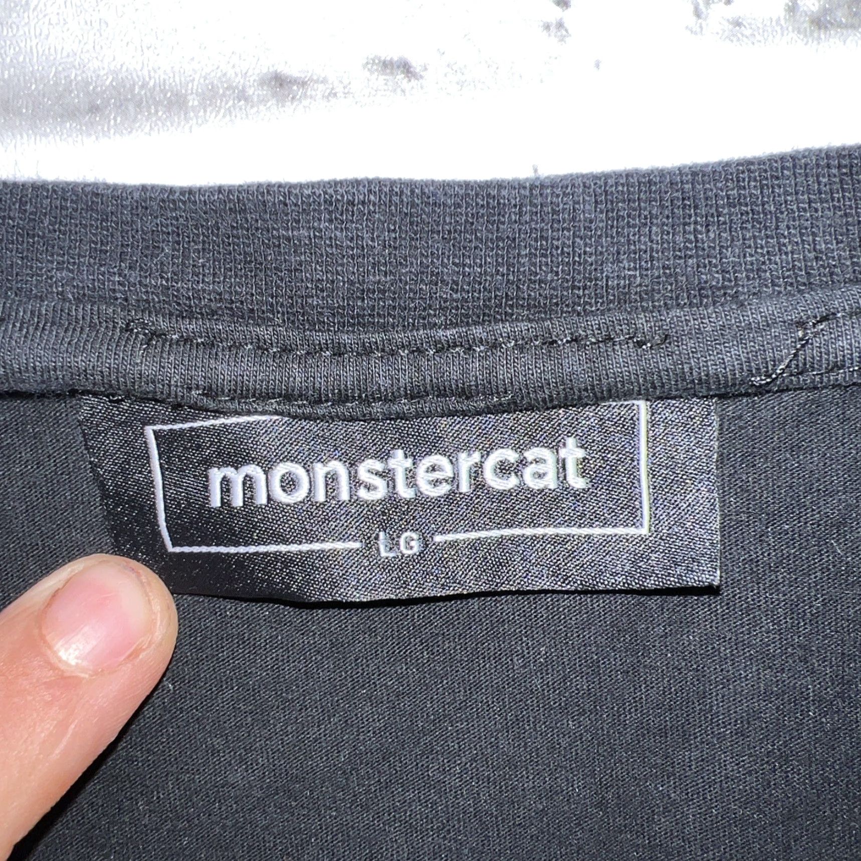 Vintage Monster Cat T-Shirt Mens Size L Black Cat Shirt Adult Large Black Cat, Monster Cat, T-Shirt, Men, Size L Size US L / EU 52-54 / 3 - 3 Thumbnail