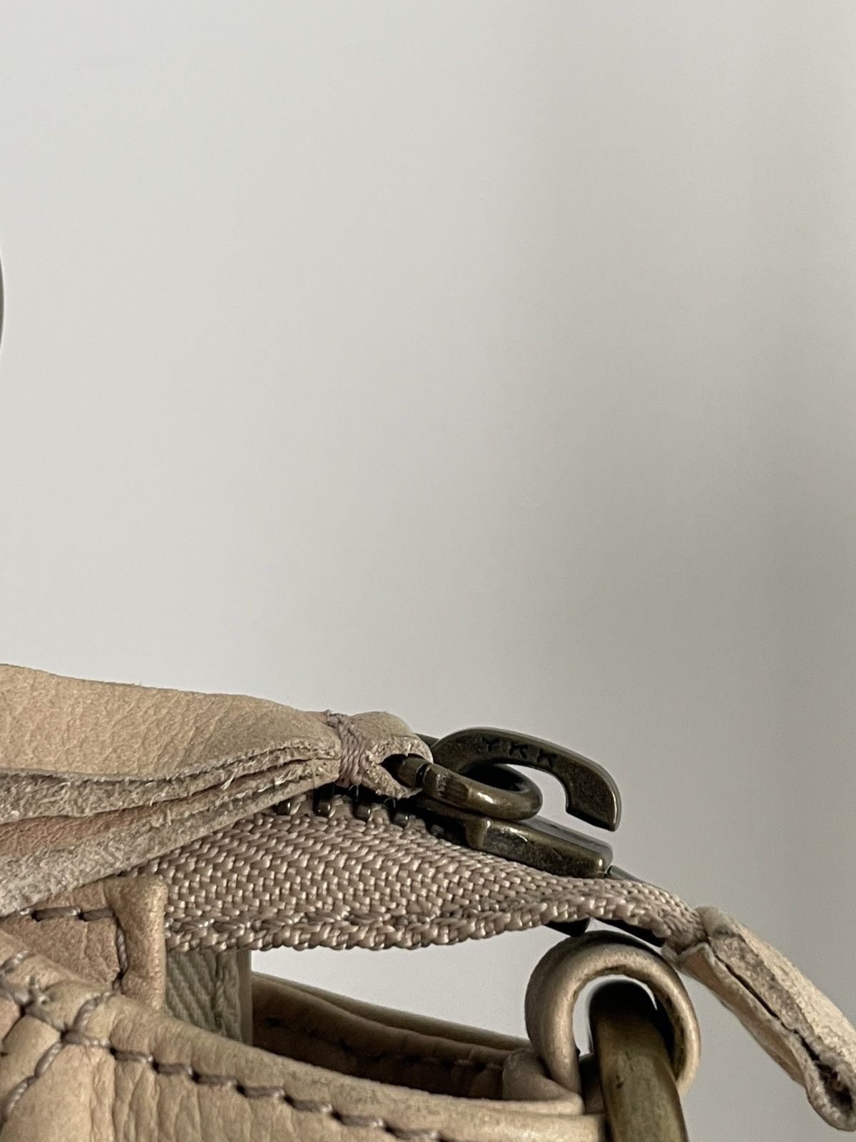 Orciani Vintage Orciani Beige Leather Mini Bag Y2K Luxury RARE Size ONE SIZE - 7 Thumbnail