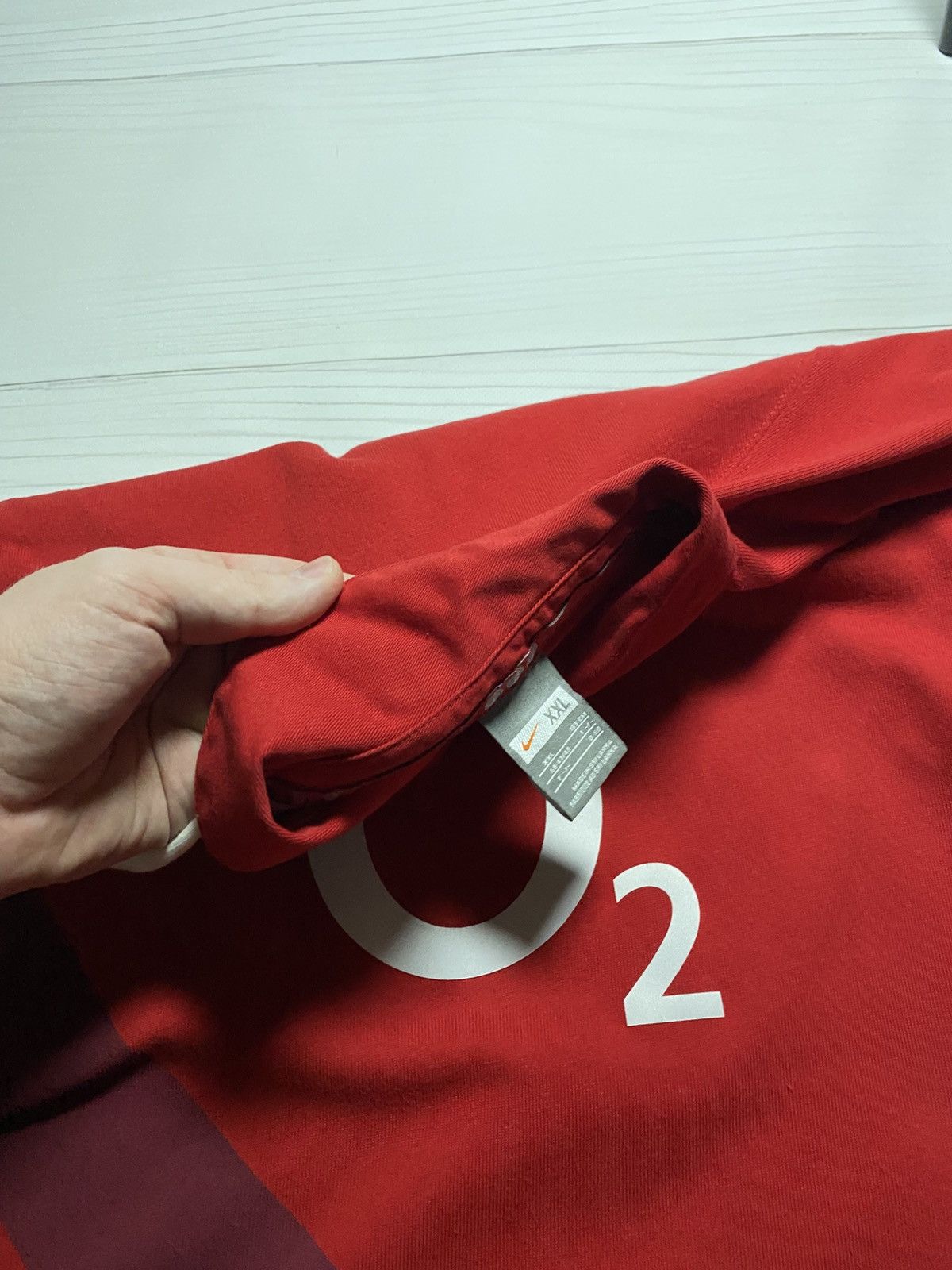 Nike Vintage Nike England 2007/09 Rugby Jersey Soccer Longsleeve Size US XXL / EU 58 / 5 - 10 Thumbnail