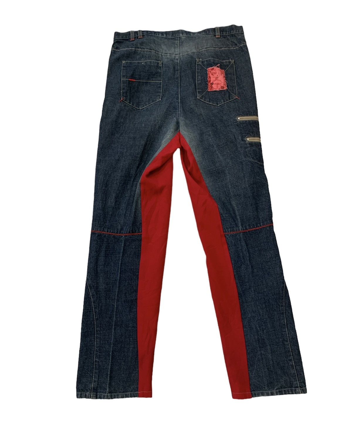 Ecko Unltd. × Vintage Ecko red denim hype jeans Size US 34 / EU 50 - 1 Thumbnail
