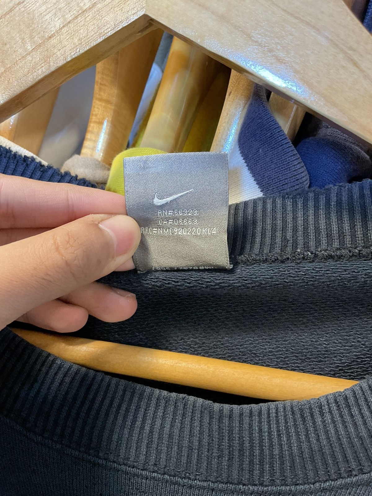 Nike × Vintage Vintage Y2K Nike Inter Milan Sweatshirt Size US L / EU 52-54 / 3 - 5 Thumbnail