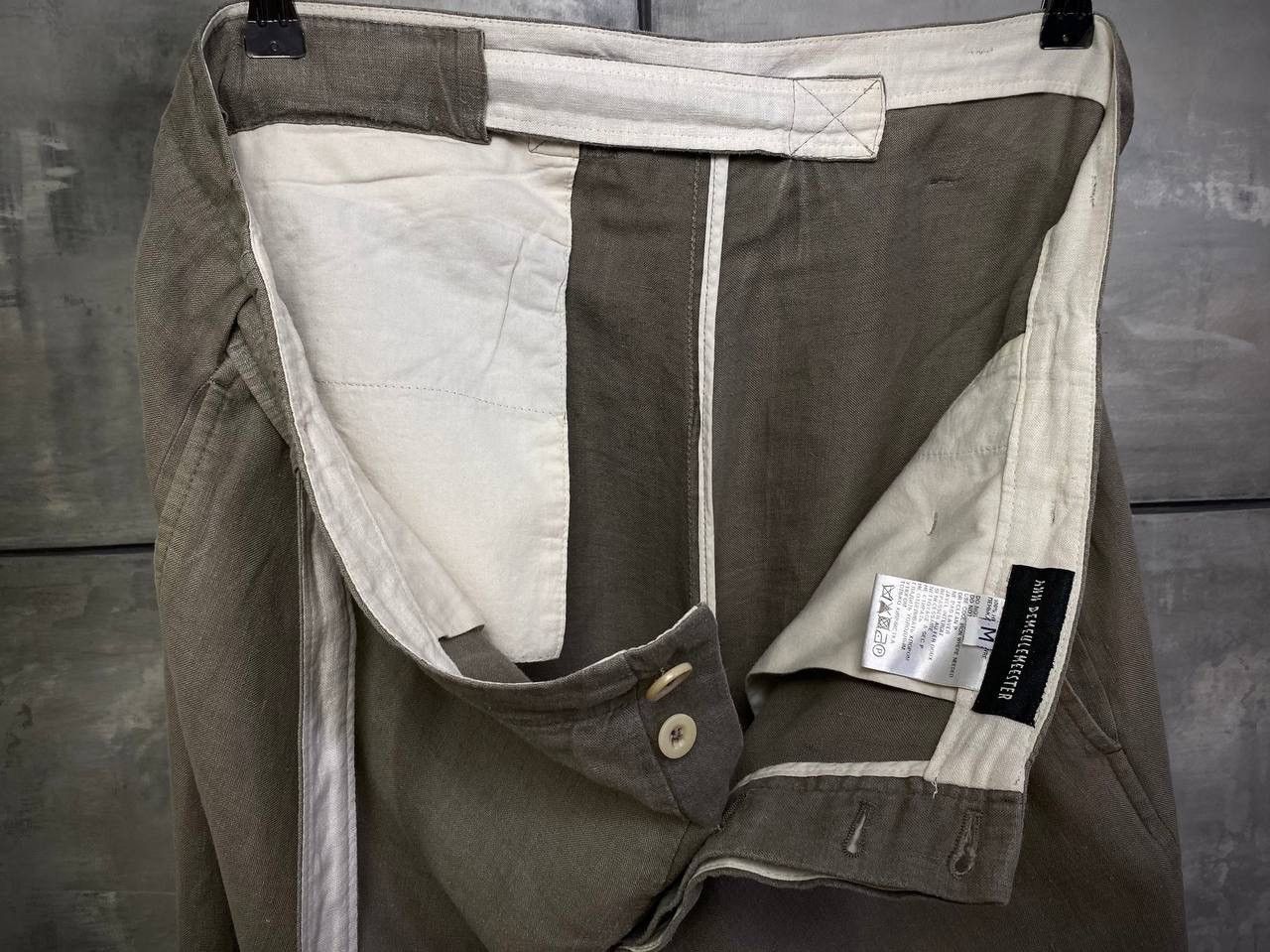 Ann Demeulemeester Hemp pants with belt M Size US 30 / EU 46 - 7 Thumbnail