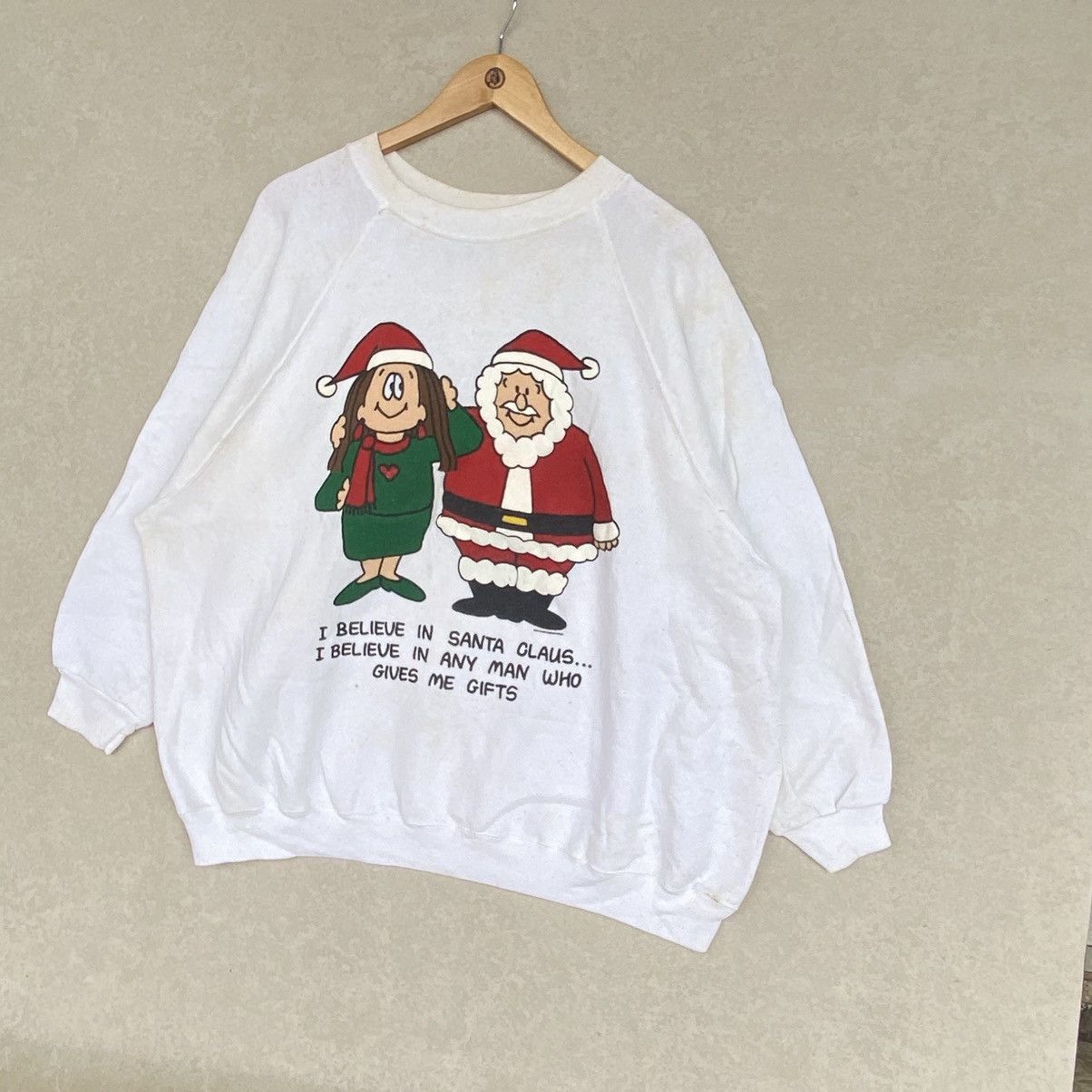 Other Vintage Mr Santa Clause Logo Printed Crewneck Sweatshirt Size XL / US 12-14 / IT 48-50 - 2 Thumbnail