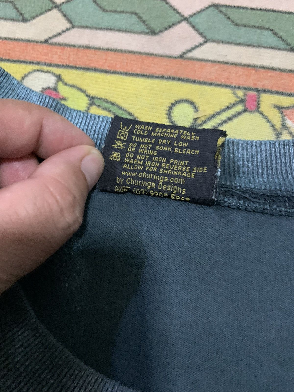 Man Made In Australia Vintage Koala Habitat Australian Wildlife Overdyed Size US XL / EU 56 / 4 - 10 Thumbnail