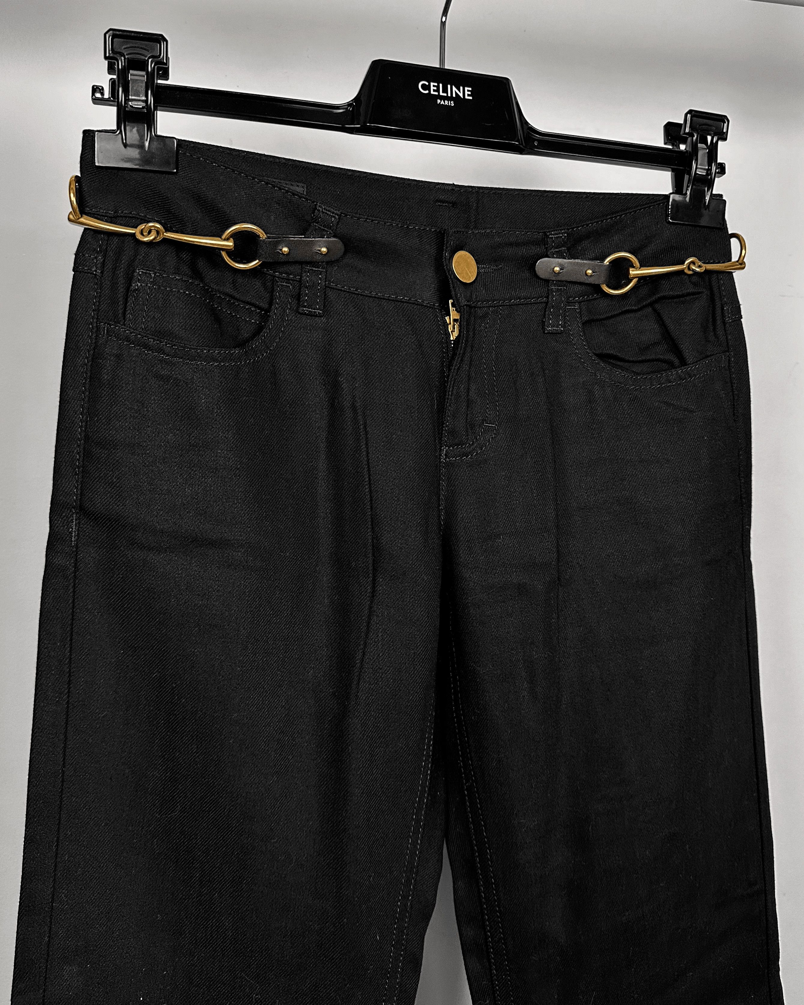 Gucci Gucci By Frida Giannini Horsebit 70’s Flared Jeans Size US 27 - 4 Thumbnail