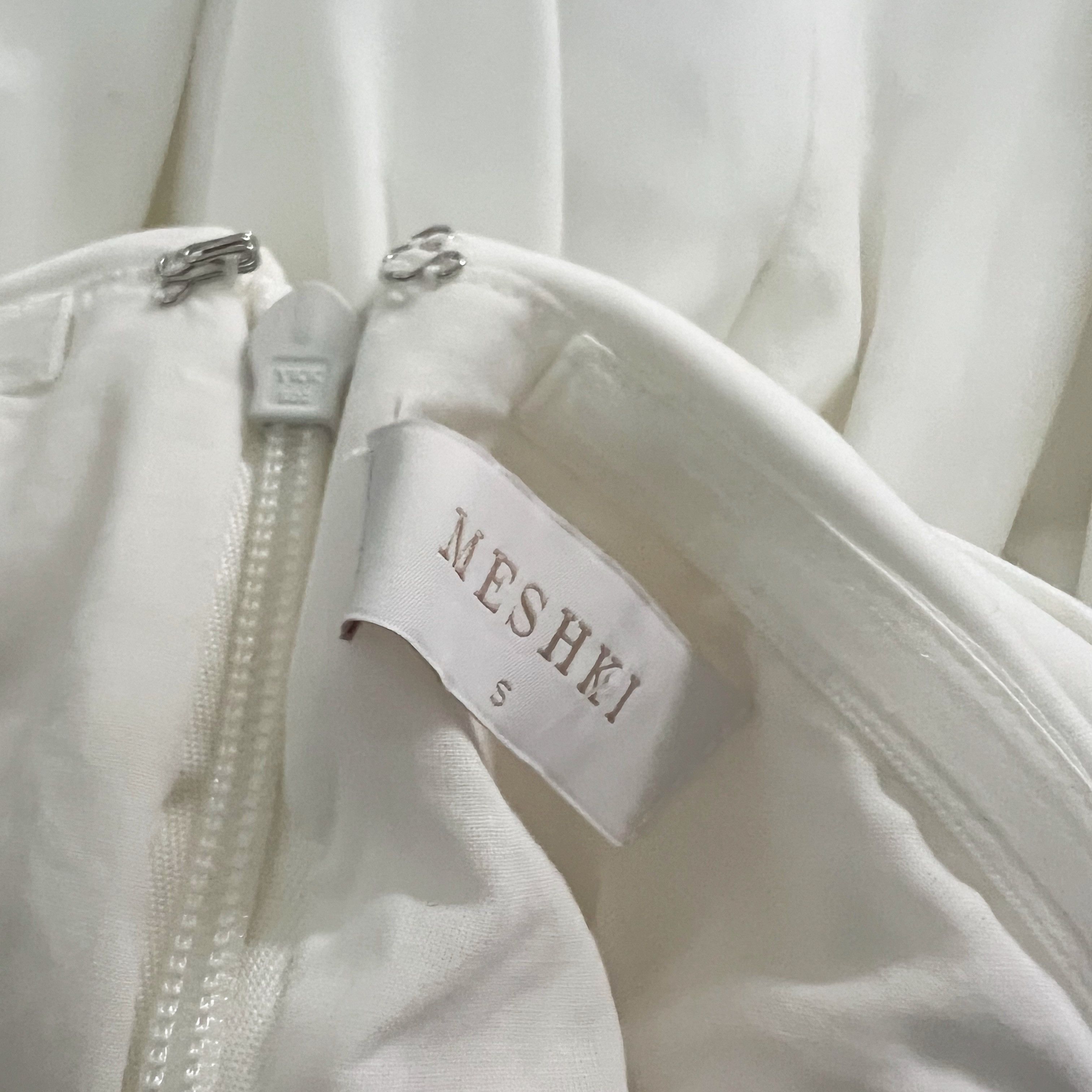 Other Meshki Giovanna Cotton Stretch Off The Size S / US 4 / IT 40 - 2 Thumbnail