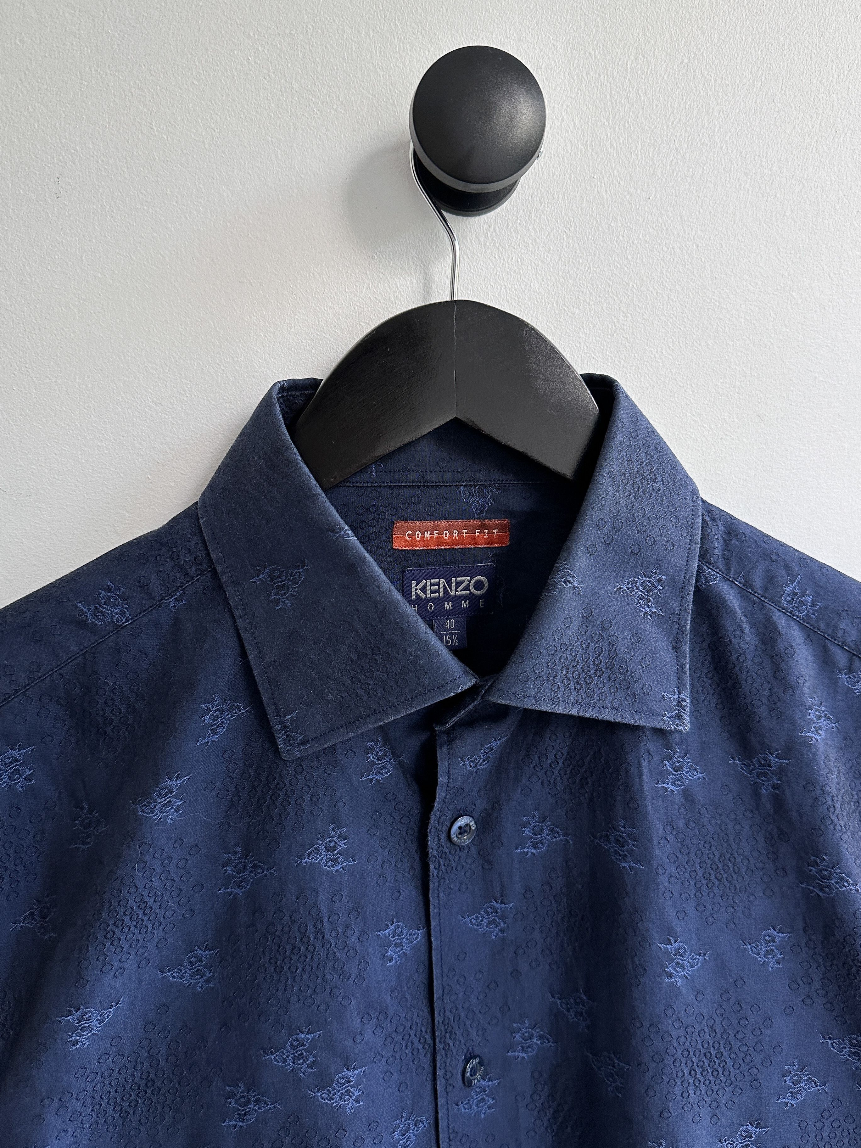 Kenzo Kenzo Blue Shirt Size US M / EU 48-50 / 2 - 4 Thumbnail