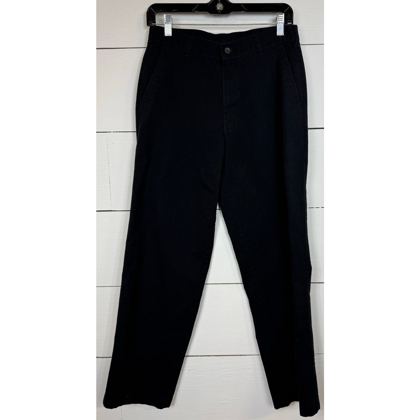 George George Black Dress Pants Men's Size 30x30 Size US 30 / EU 46 - 1 Thumbnail