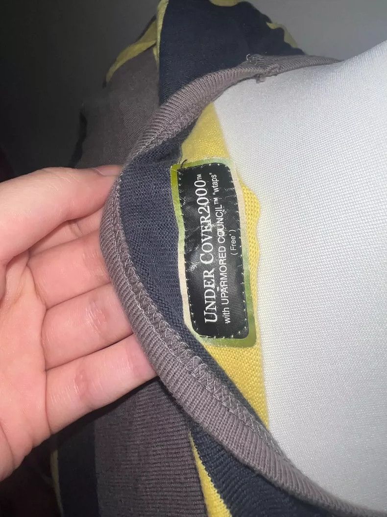 Undercover UNDERCOVER size os 2000 Black and Yellow Stripe Mid Sleeve Size US M / EU 48-50 / 2 - 4 Thumbnail