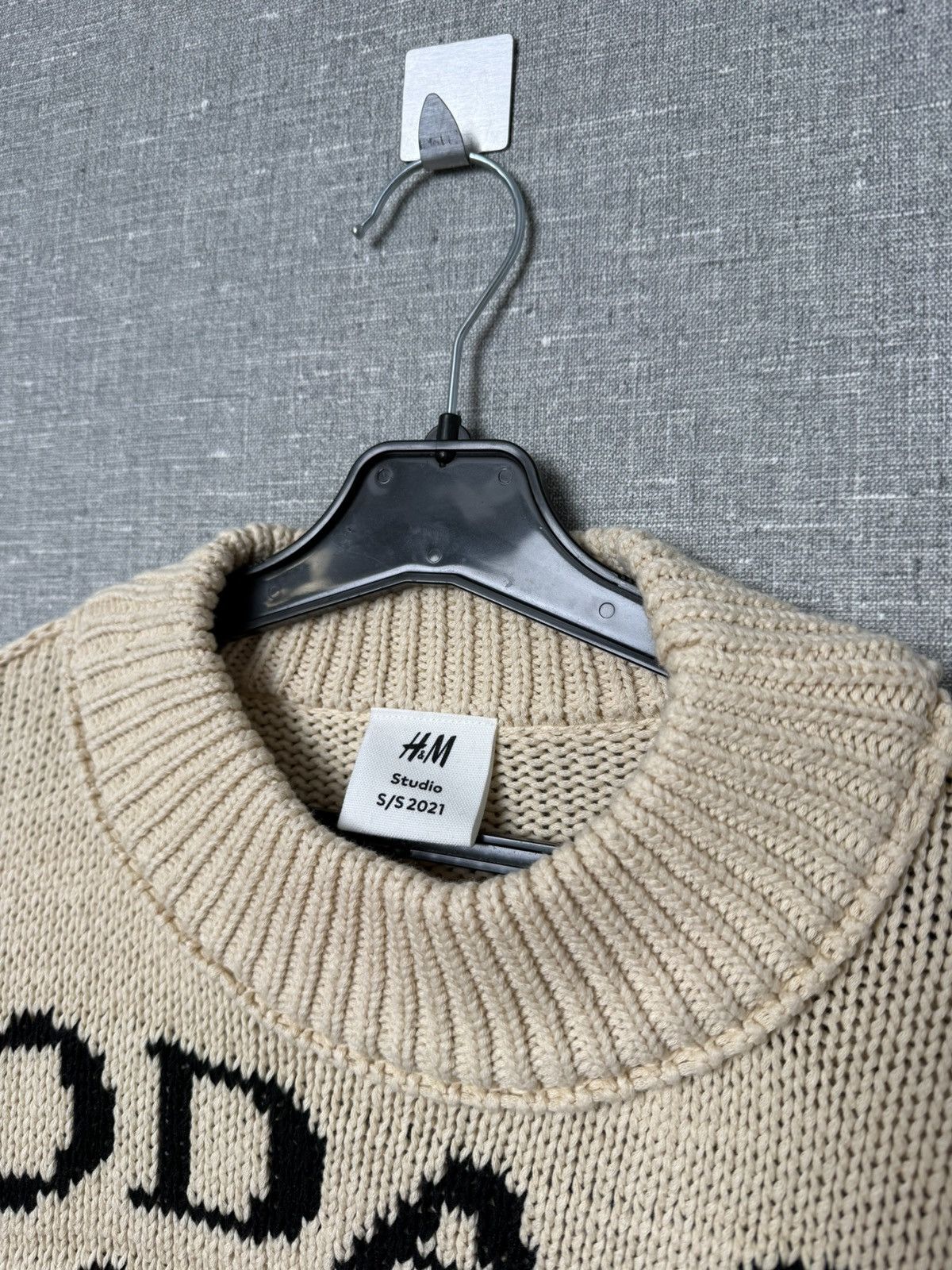 H&M H&M Studio Collection S/S 21 Jacquard Knit Oversized Sweater Size US S / EU 44-46 / 1 - 10 Thumbnail
