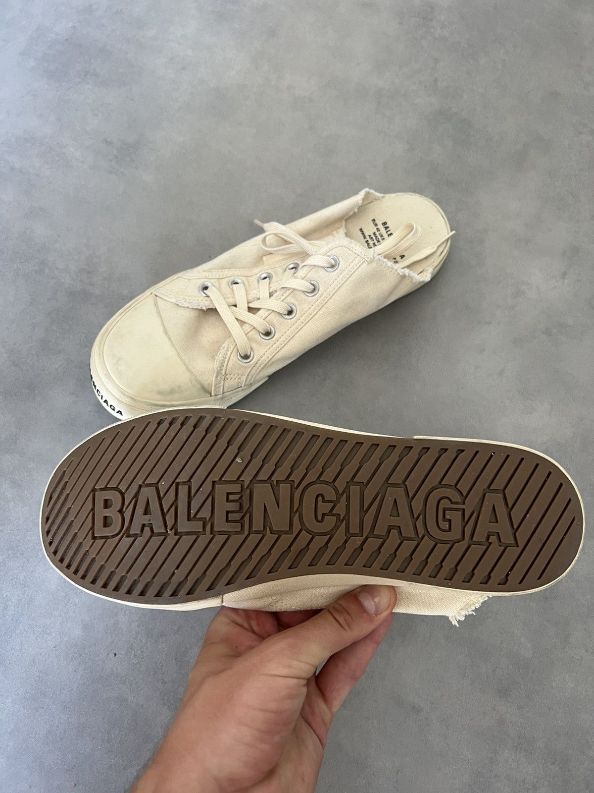 Balenciaga Balenciaga Paris Mule Sneaker Size US 9 / EU 42 - 7 Thumbnail
