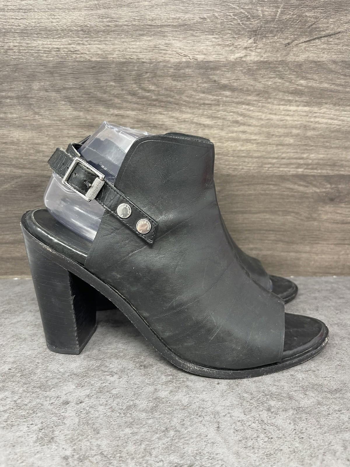 Rag & Bone Rag And Bone Wyatt Shoes Womens Size 9 (40) Black Leather Size US 9 / IT 39 - 5 Thumbnail
