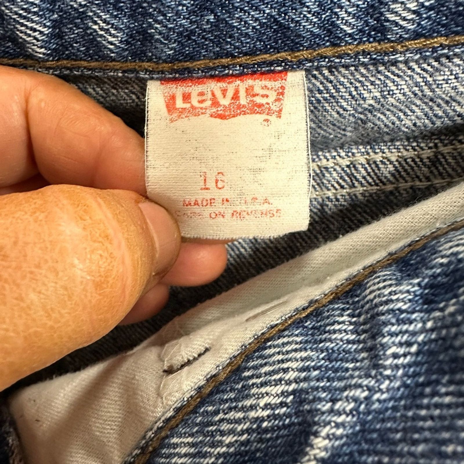 Levi's Vintage Levi’s 1980 900 Series Mom Jeans Size 34" / US 12 / IT 48 - 3 Thumbnail