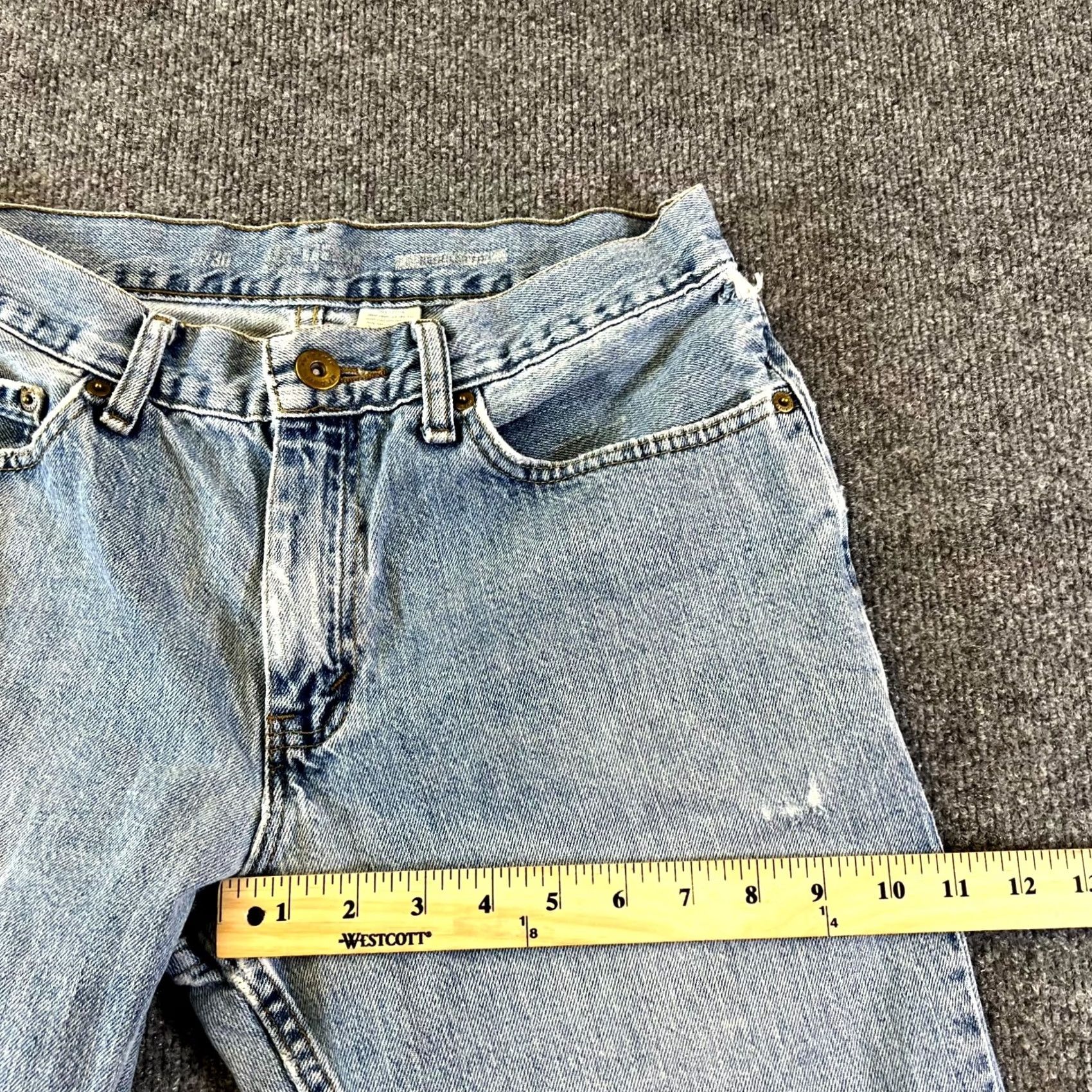 Vintage Urban Pipeline Jeans Mens 31x30 Blue Denim Regular Fit Straight Leg Casual Shirt? Size US 31 - 5 Thumbnail