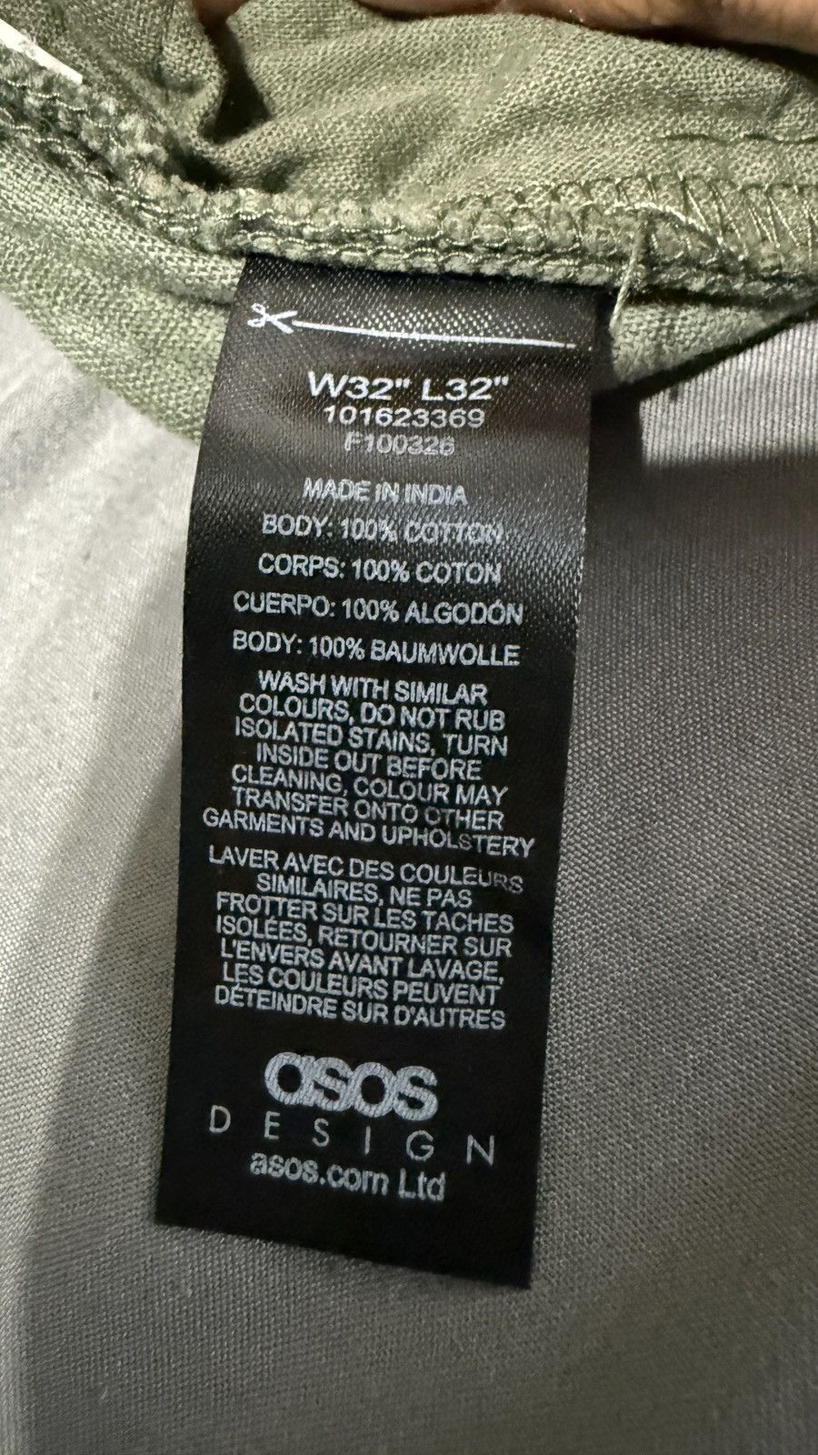 Asos Baggy Cotton Pants Size US 32 / EU 48 - 4 Thumbnail