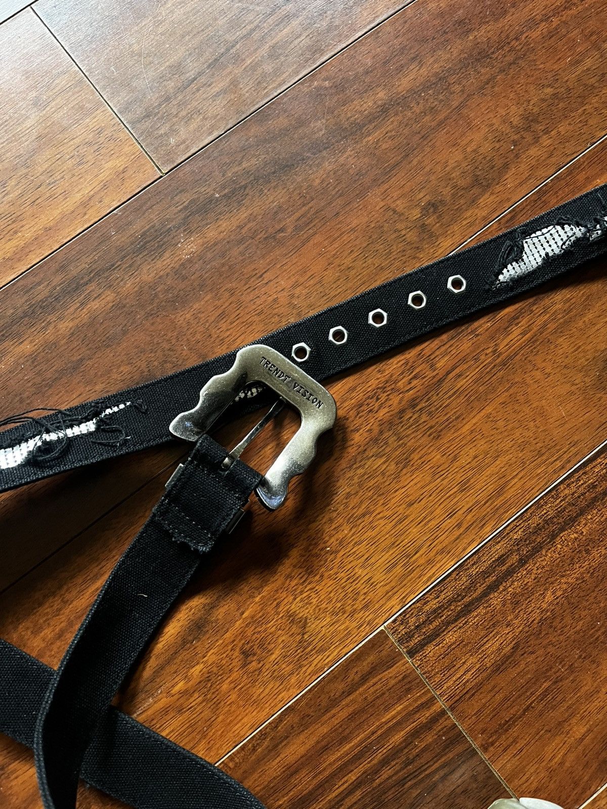 Trendt Vision Trendt Vision Black Scar Belt Size 34 - 3 Thumbnail