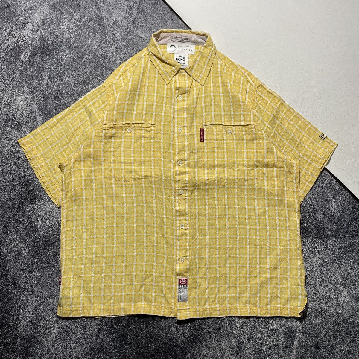 Ecko Unltd. × Japanese Brand × Vintage ECKO SHIRTS POCKET Size US XXL / EU 58 / 5 - 1 Thumbnail