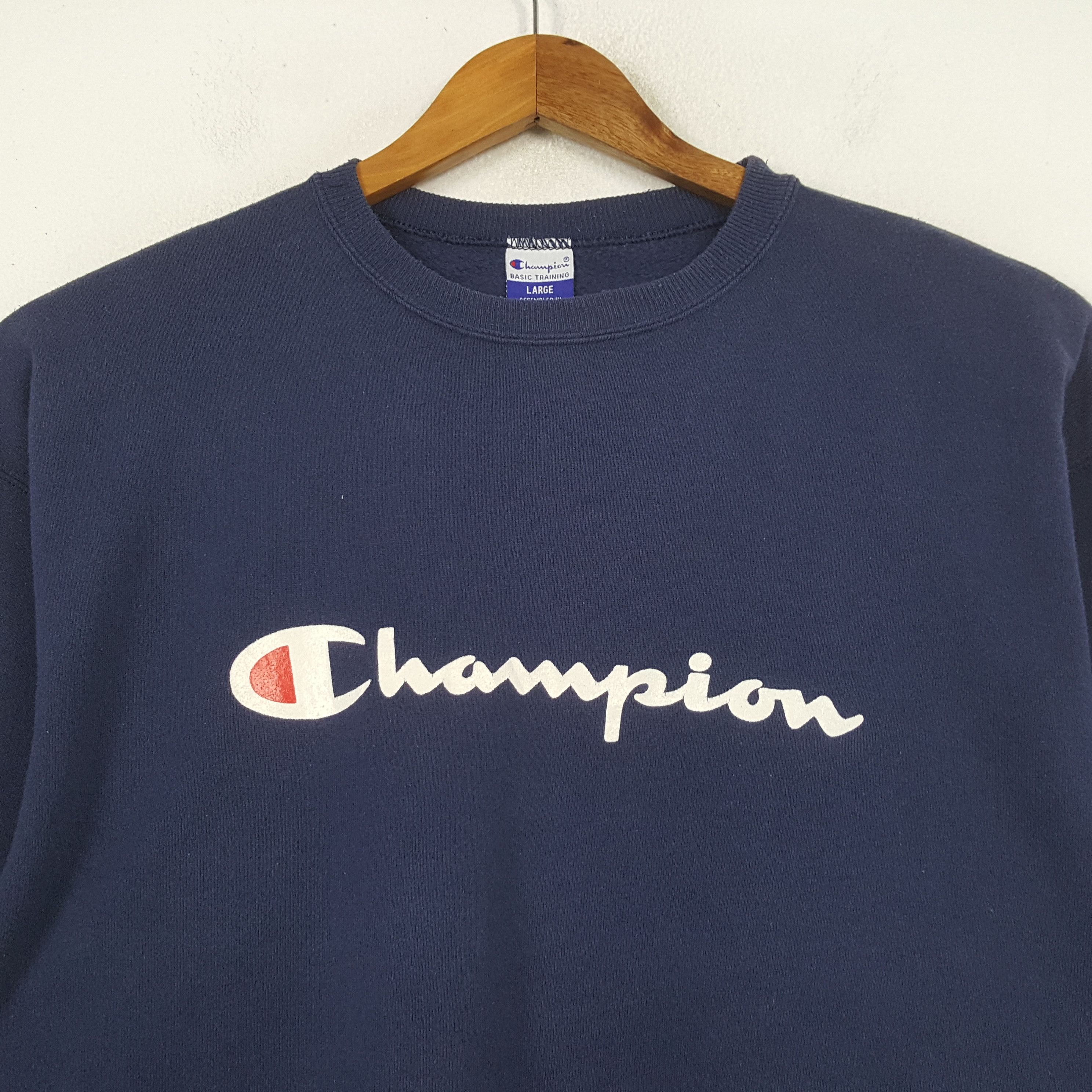 Champion × Vintage Vintage CHAMPION Sportswear Style Sweatshirt C293N8 Size US L / EU 52-54 / 3 - 2 Thumbnail