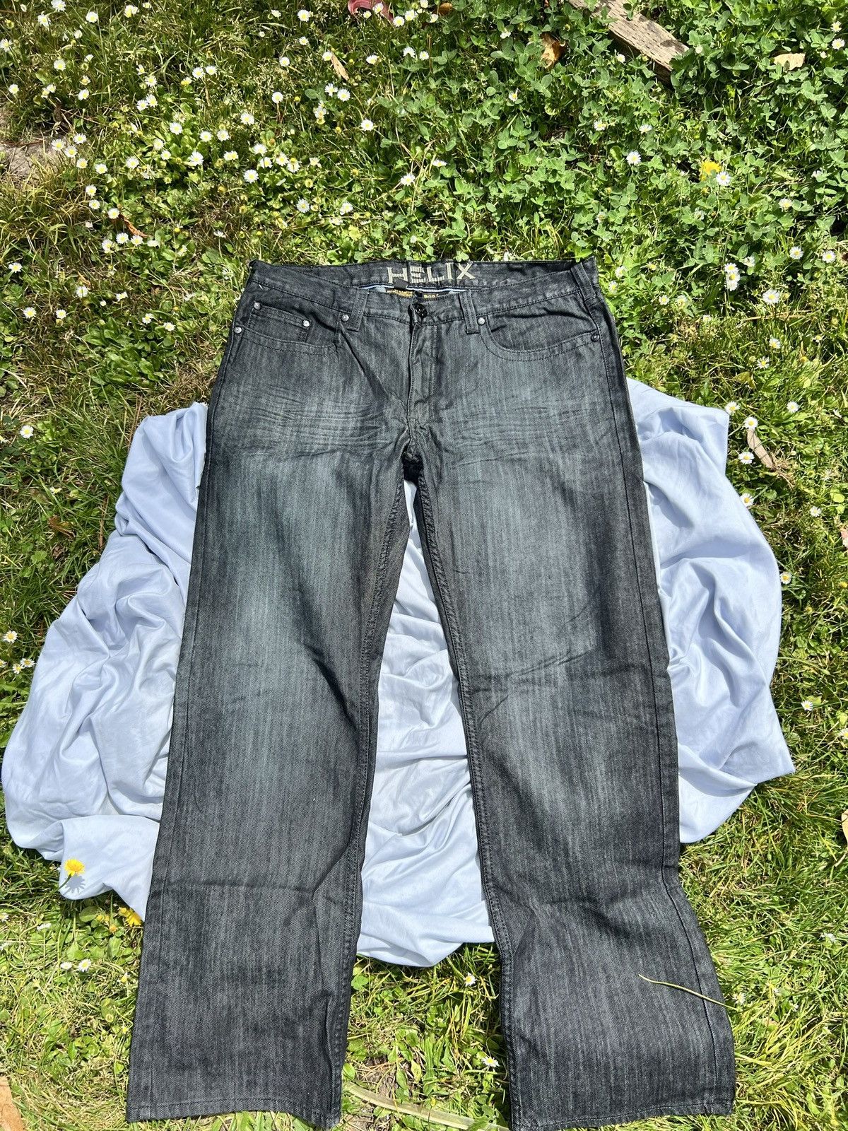 Helix Helix Cross Bootcut Jeans 38x32 Size US 38 / EU 54 - 5 Thumbnail