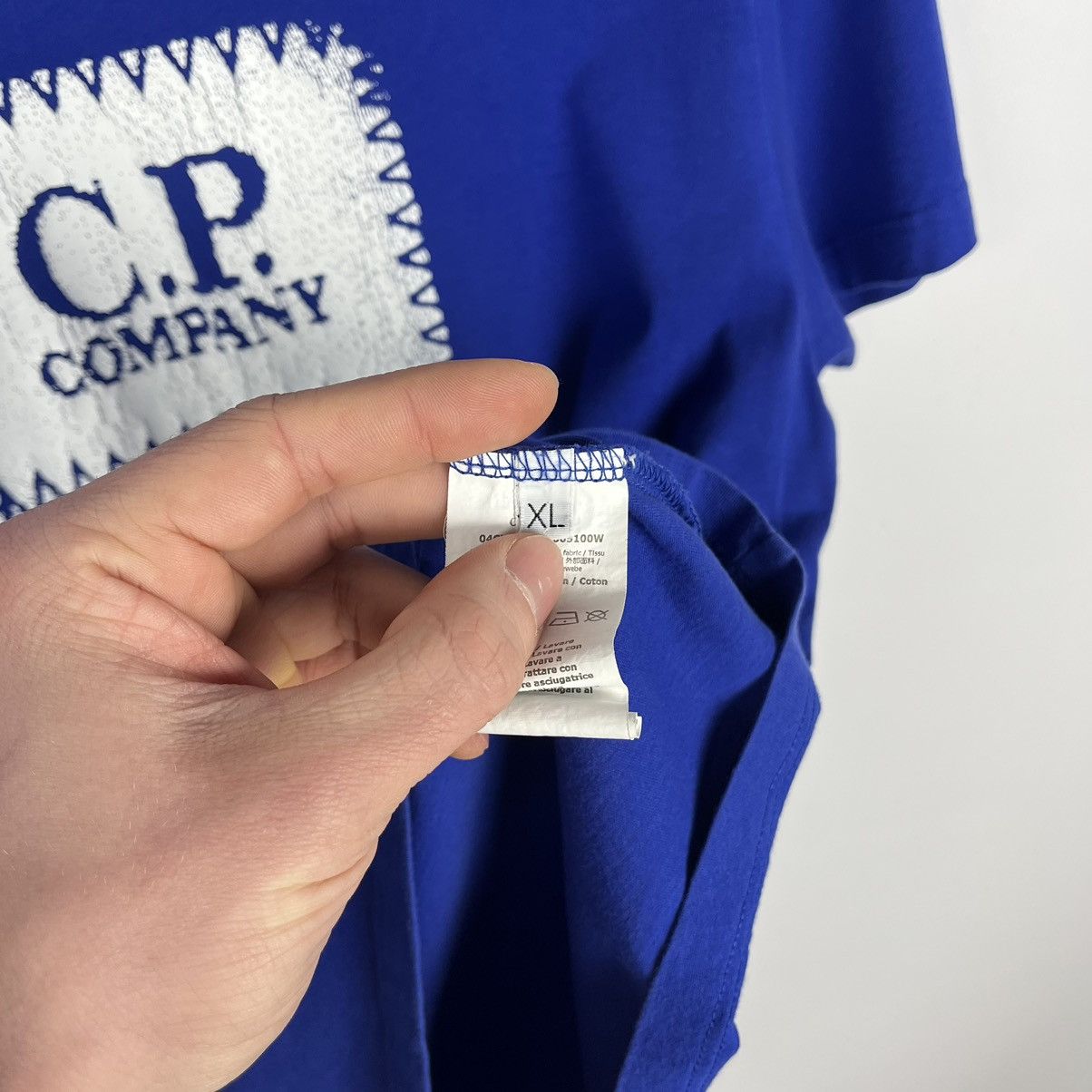 C.P. Company C.P. Company big logo T Shirt Size US XL / EU 56 / 4 - 6 Thumbnail