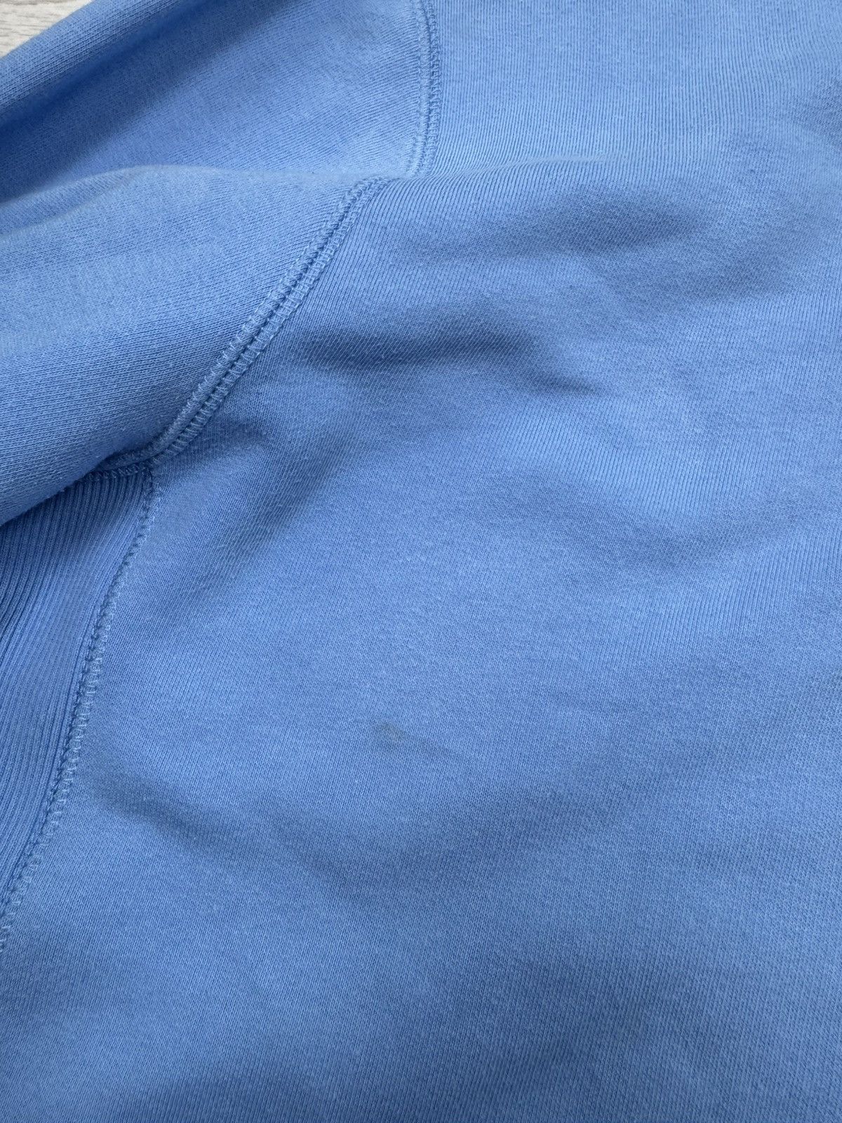 Nike × Vintage Vintage 00s Nike Air Hip Hop Vibe Zip Up Hoodie Baby Blue Size US L / EU 52-54 / 3 - 4 Thumbnail
